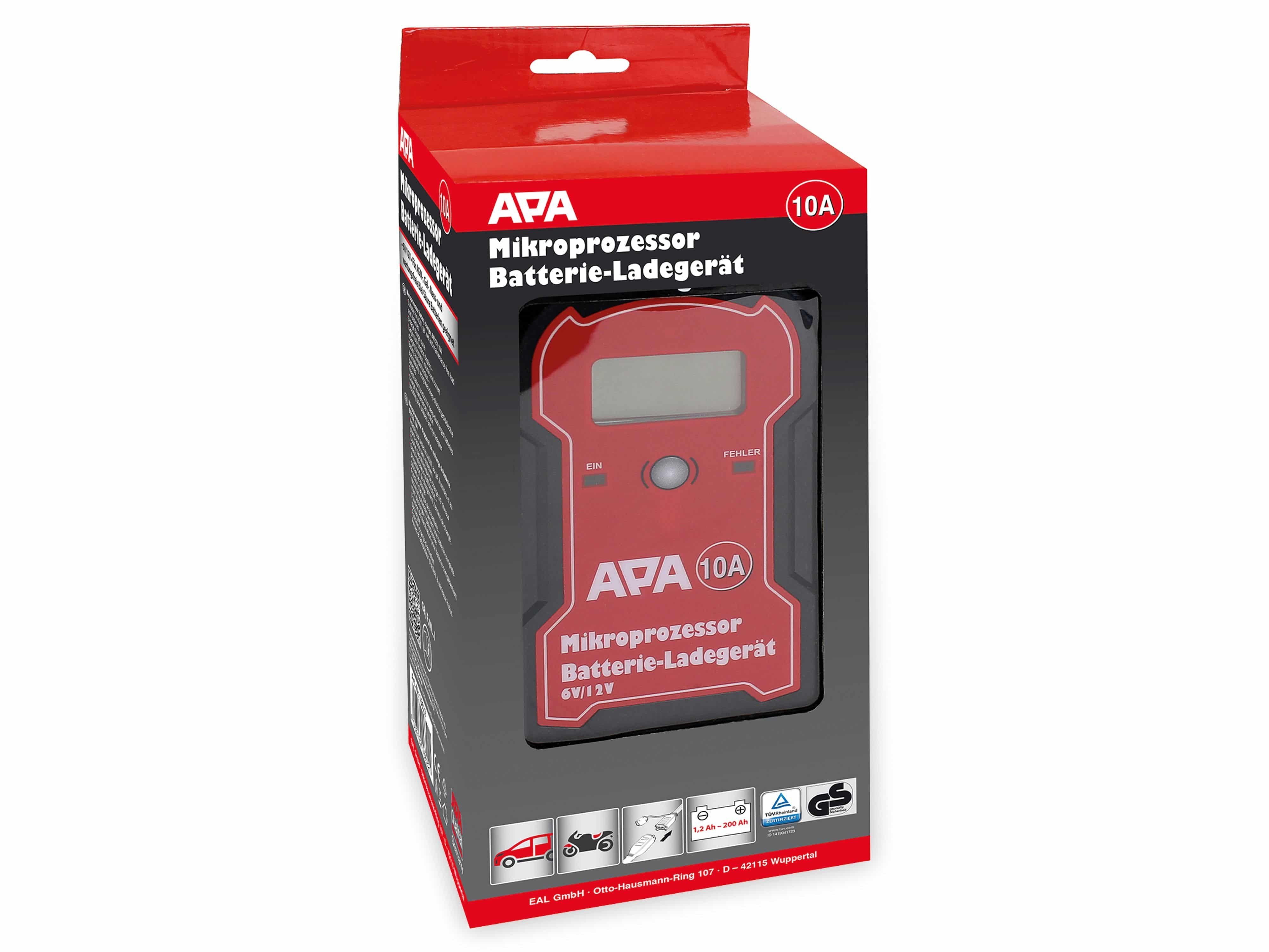 APA APA Batterie-Ladegerät 16622, A 10 Batterie 6/12V
