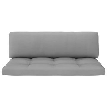 vidaXL Polsterauflage Palettensofa-Auflagen 2 Stk Grau