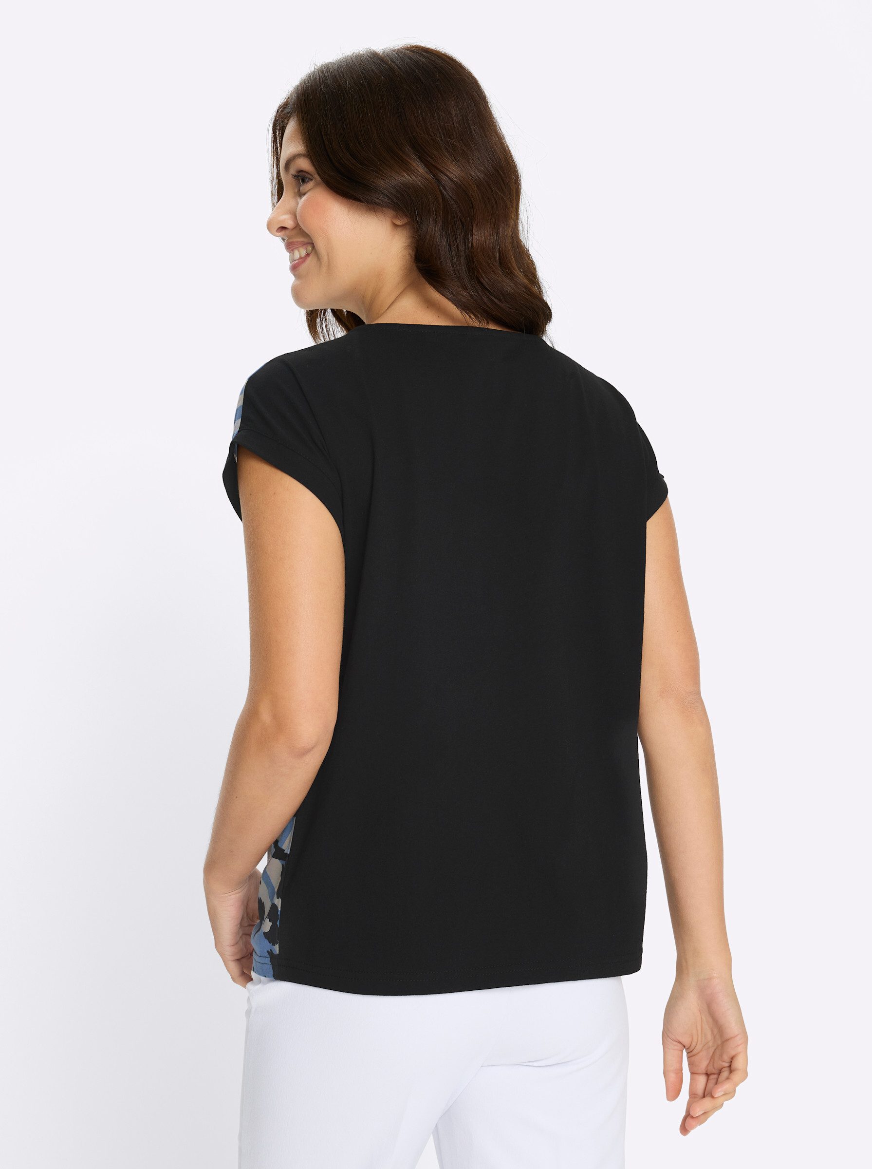 Sieh an! T-Shirt Kurzarm-Shirt Extra kurz günstig online kaufen