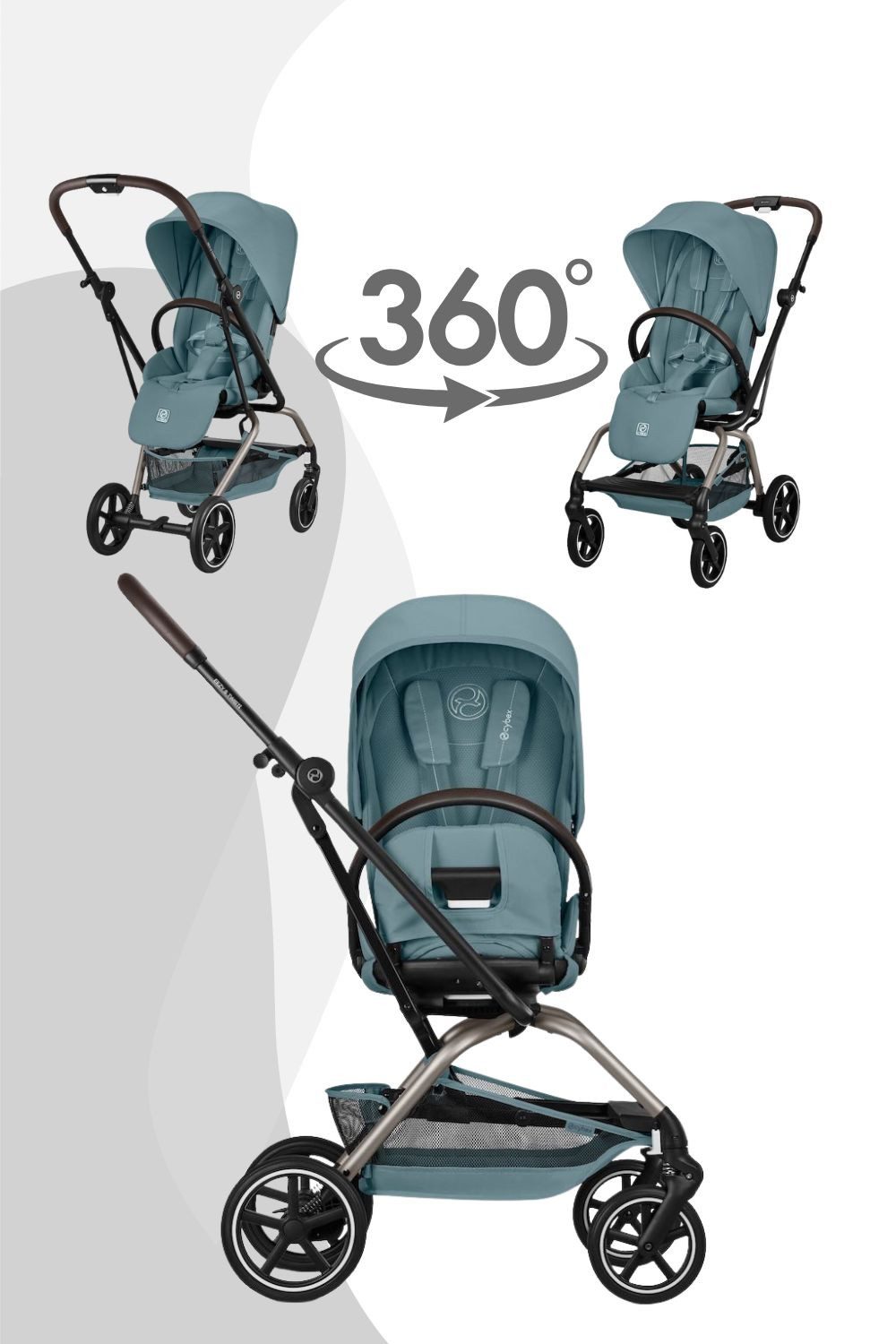 Cybex Kombi-Kinderwagen Eezy S Twist+ 2 Buggy