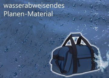 ELEPHANT Sporttasche Hydro Gym Sport Tasche Herren Damen wasserabweisend aus Plane, Reisetasche Schuhfach Handgepäck Weekender 46 cm