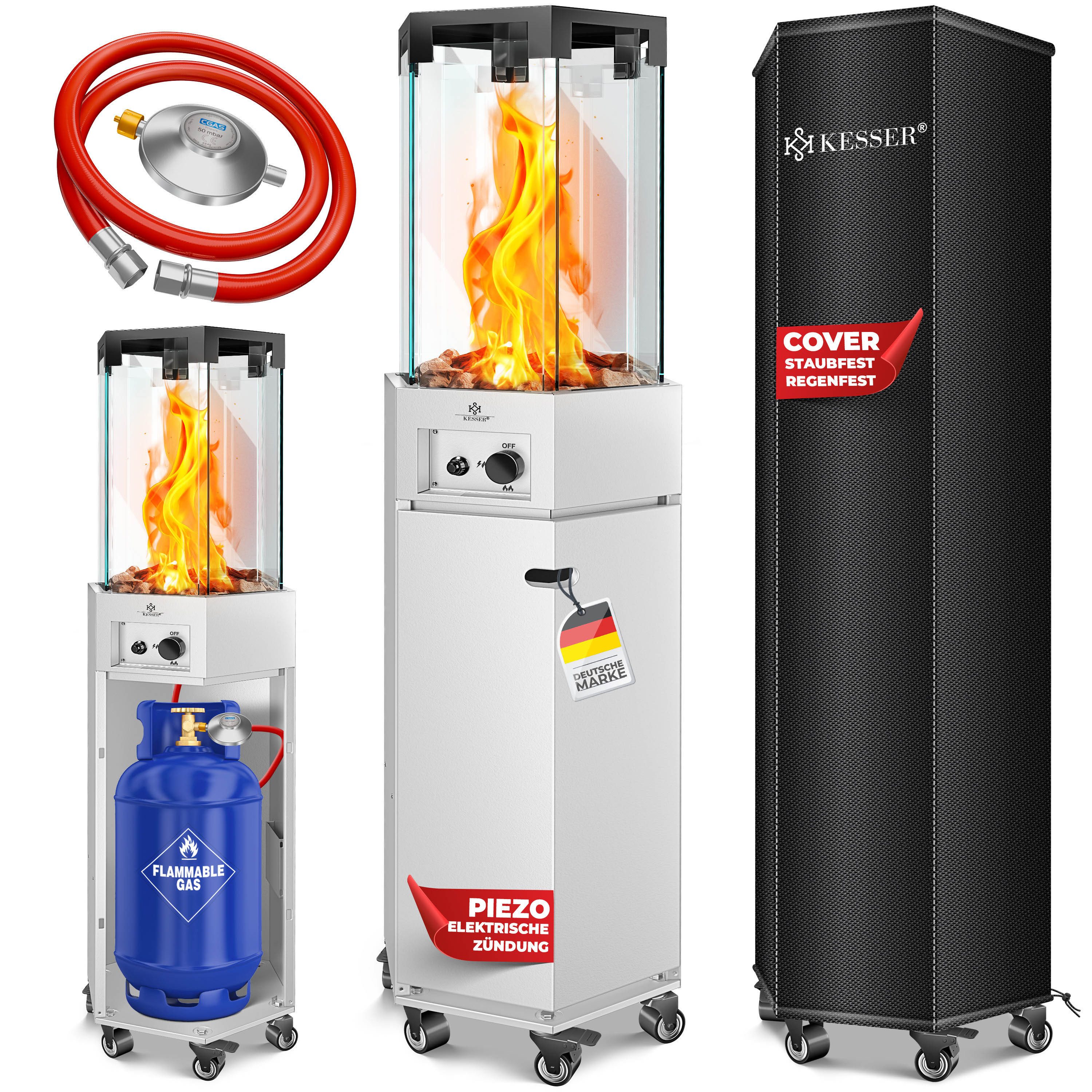 KESSER Нагреватели, Нагреватели Gas Terrassenheizstrahler Gasheizung
