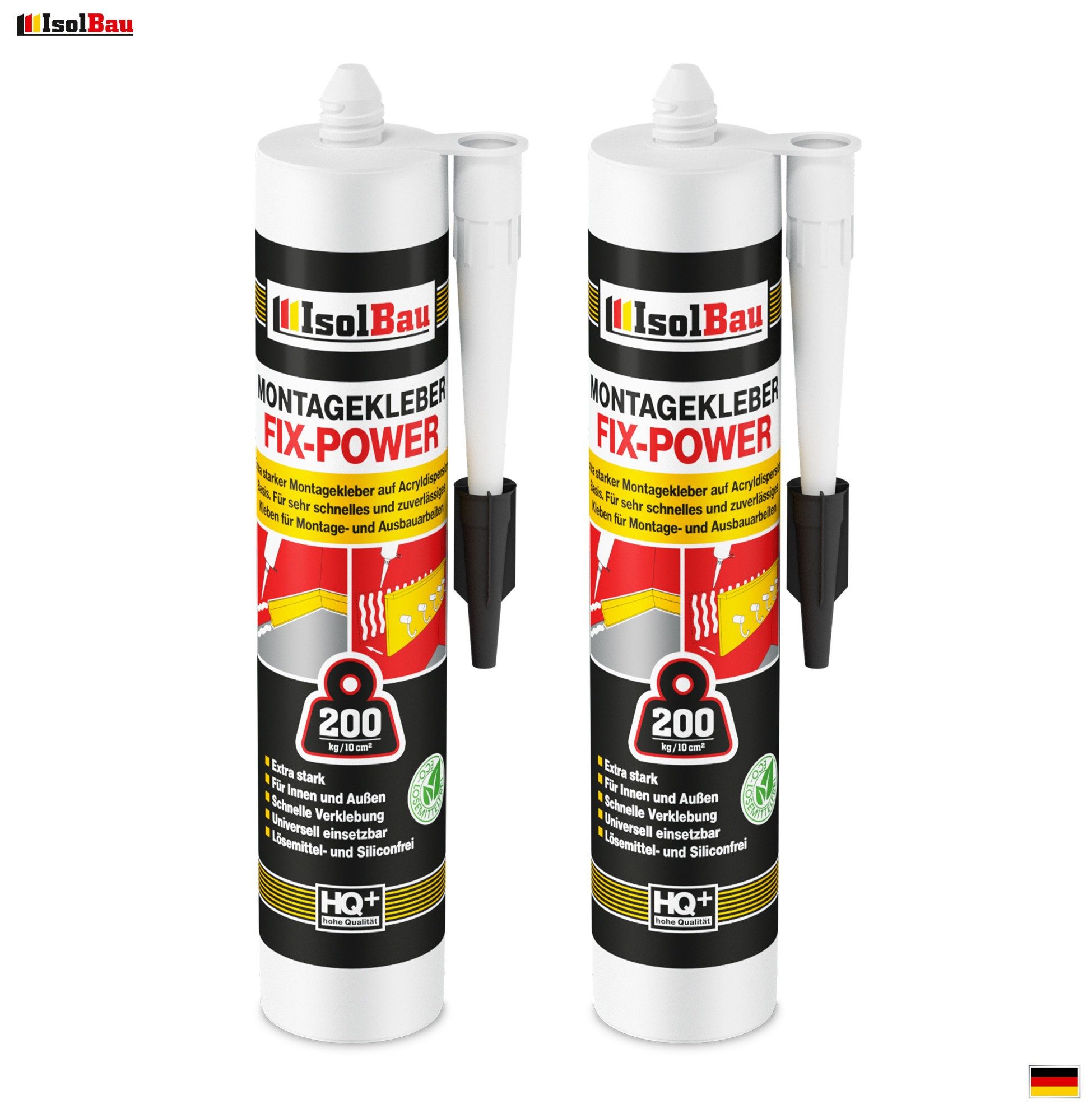 None Montagekleber Montagekleber FIX-POWER Baukleber 2x günstig online kaufen