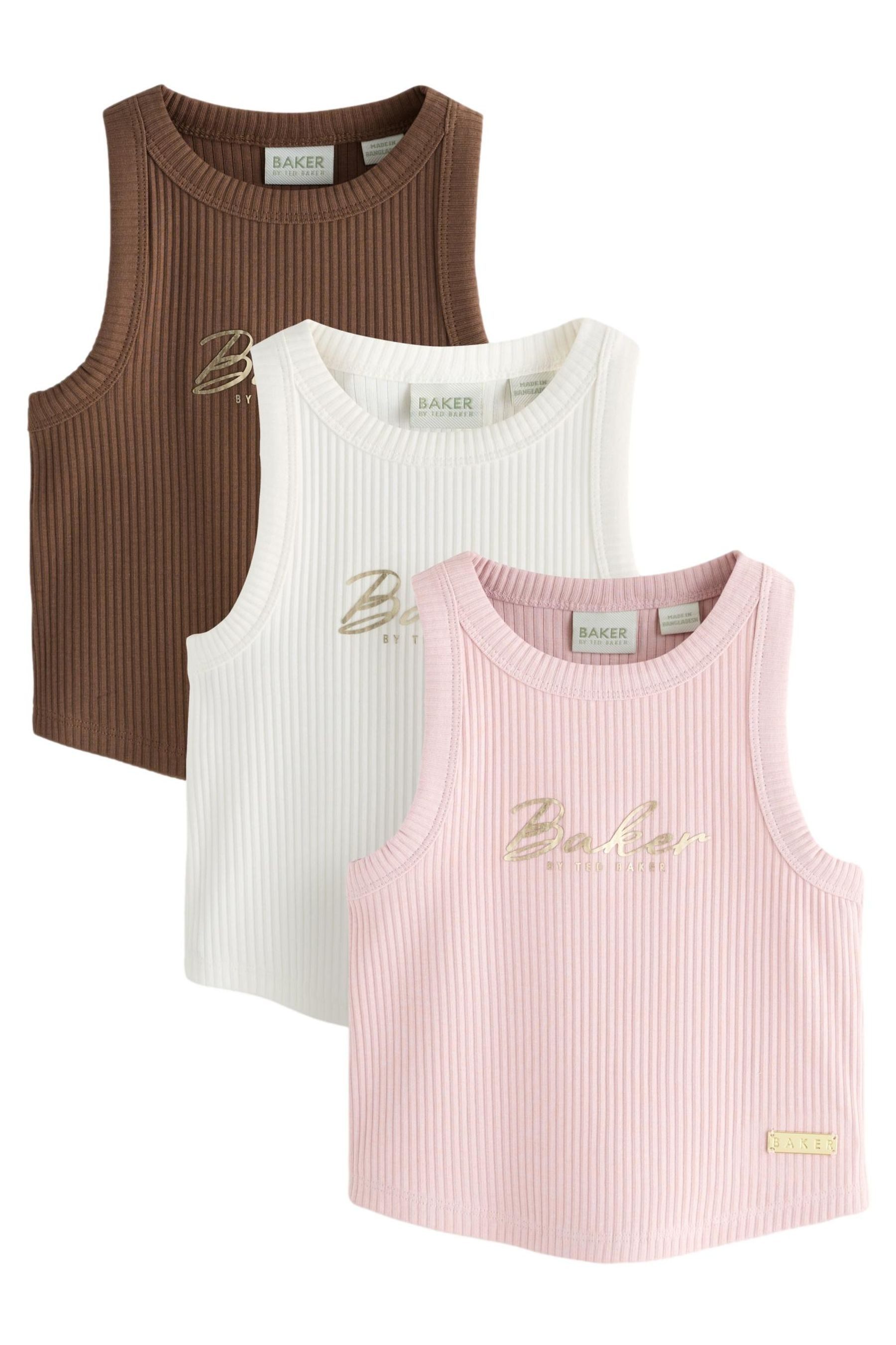 Trägertop Baker by Ted Baker Ringer-Trägertops, 3er-Pack