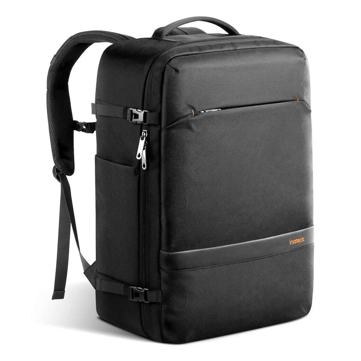 Inateck Notebook-Rucksack Inateck BP03005-13_BLACK Rucksack Reiserucksack Schwarz