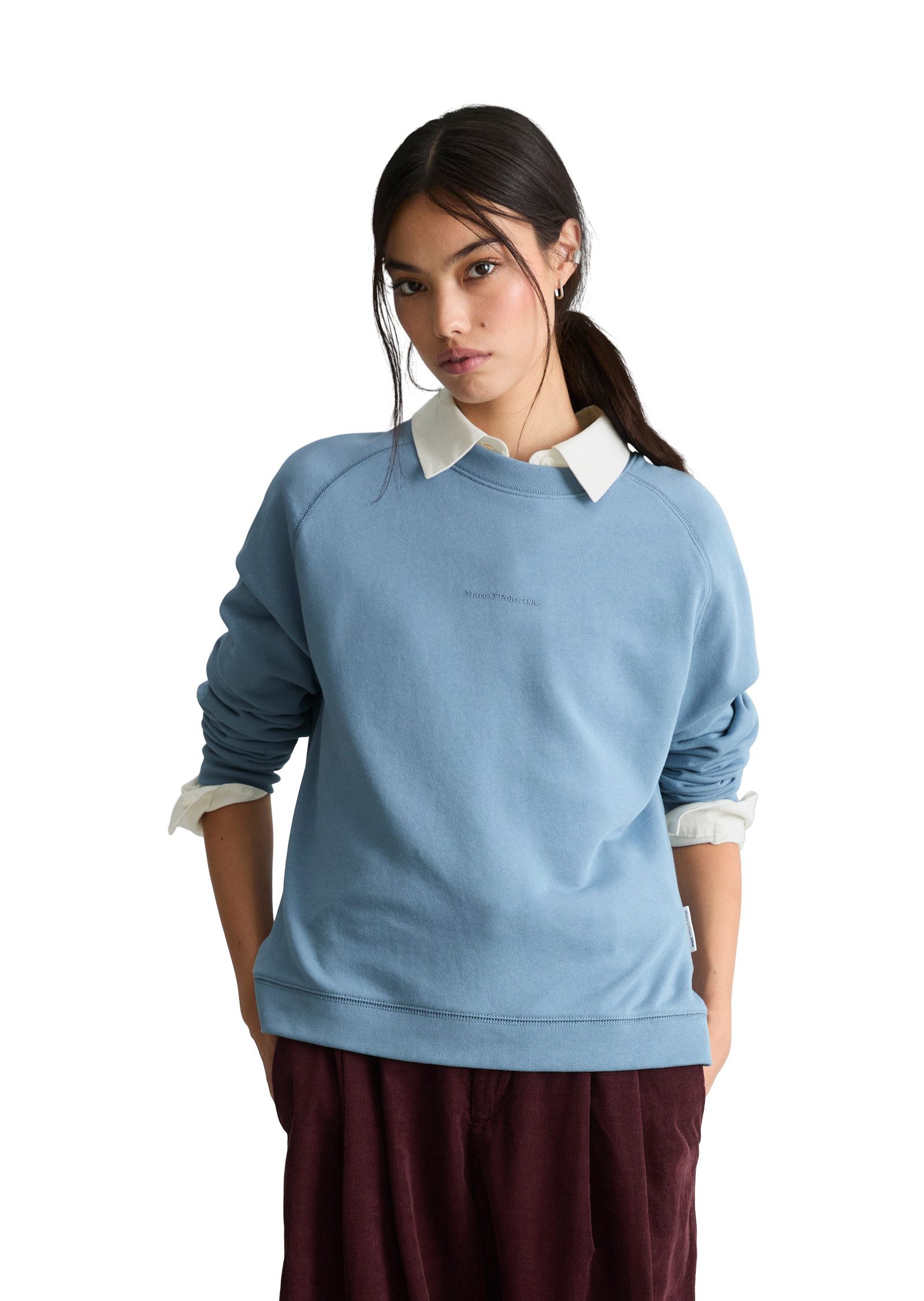 Marc O'Polo DENIM Sweatshirt aus Organic Cotton