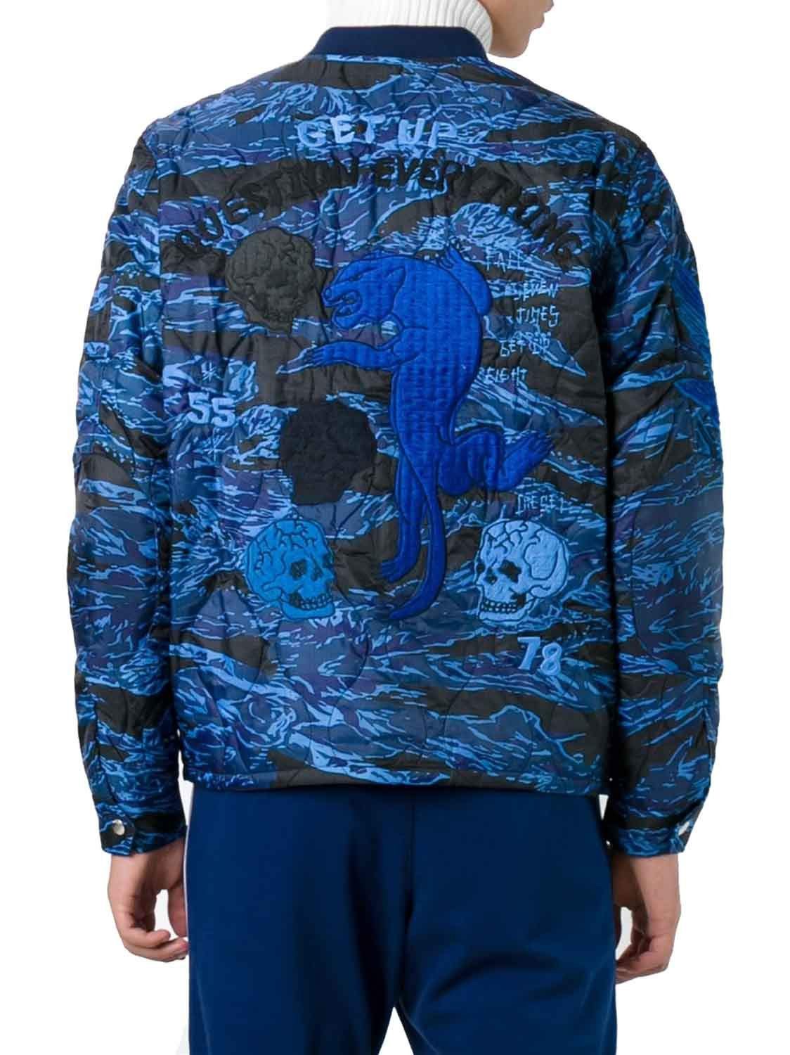 Diesel Steppjacke Diesel W-Camu Jacket Herren Steppjacke