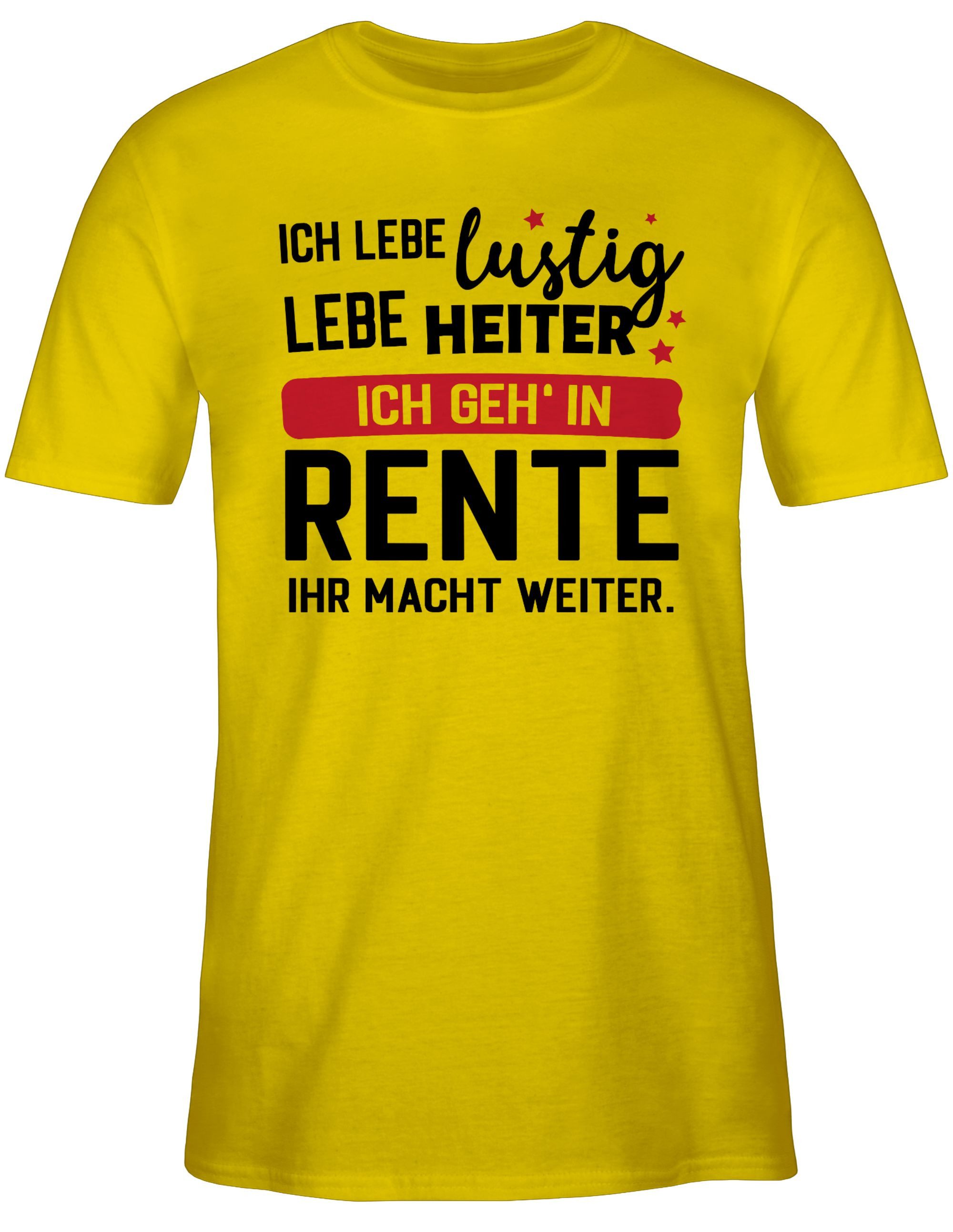Shirtracer T-Shirt Ich geh in Rente günstig online kaufen
