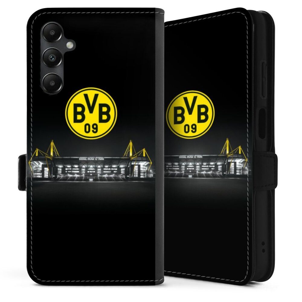 DeinDesign Handyhülle BVB Stadion Borussia Dortmund BVB Stadion, Samsung Galaxy A05s Hülle Handy Flip Case Wallet Cover