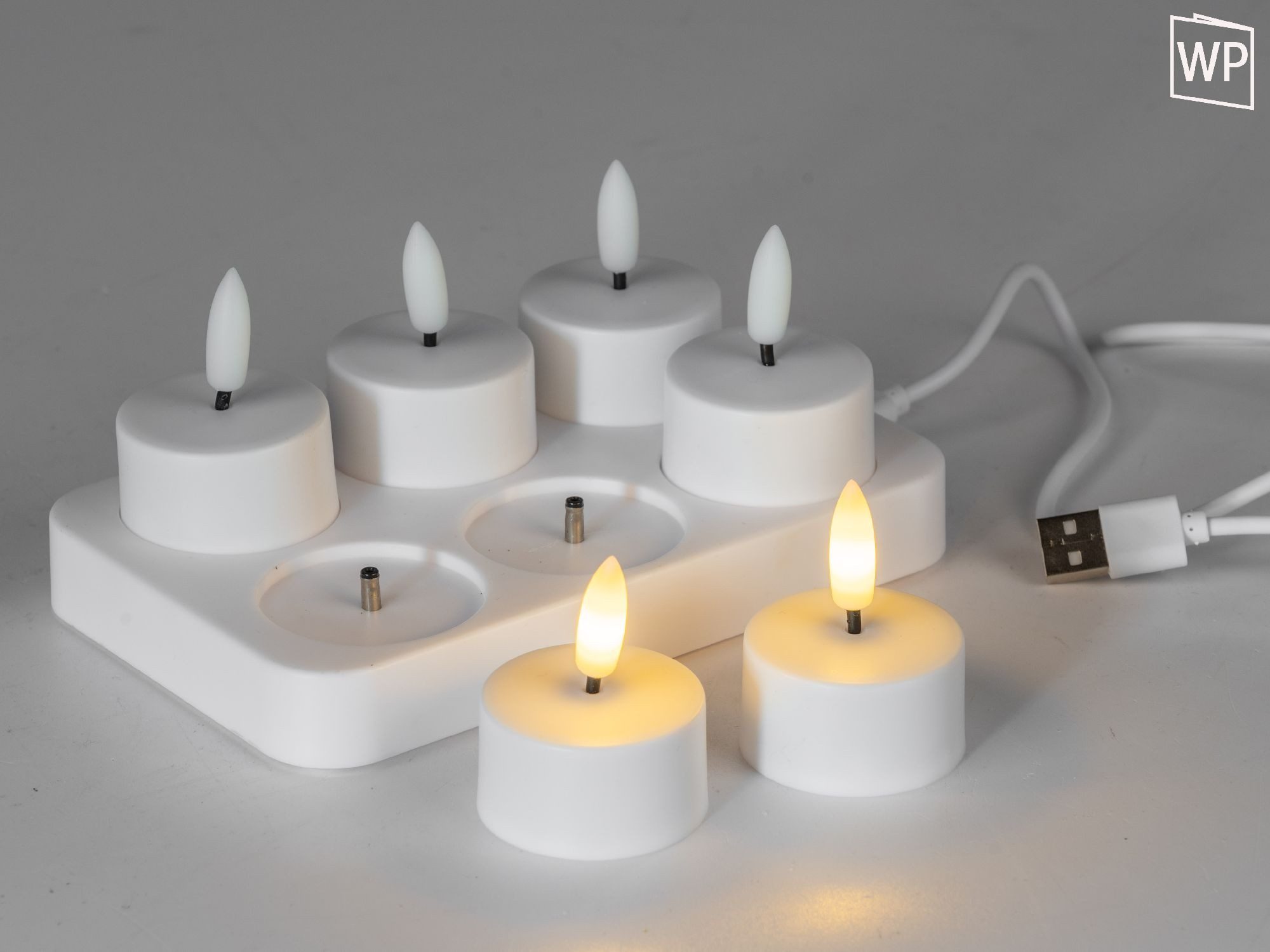 formano Teelicht Akku Teelichter, Akkubetrieben