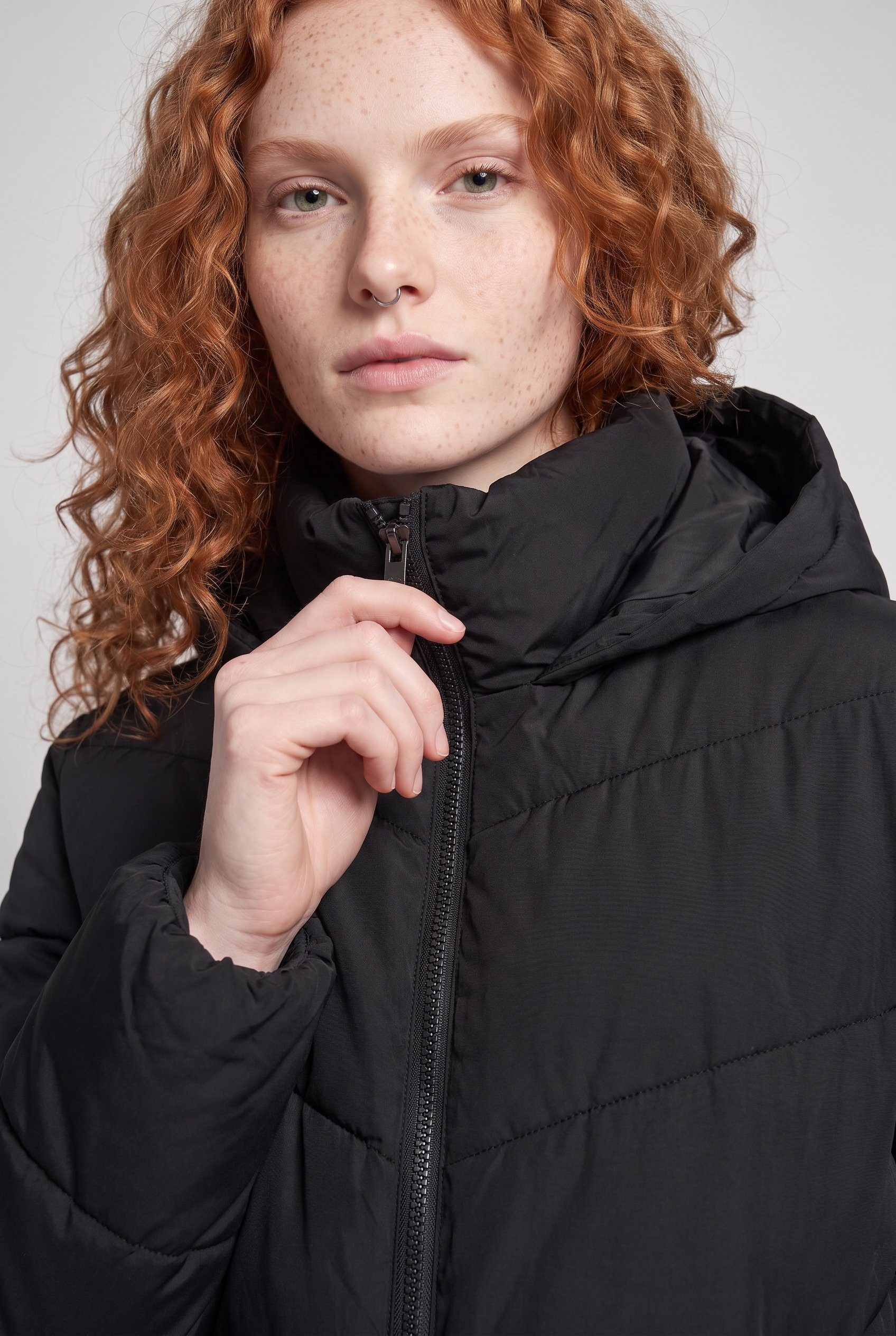 ONLY CARMAKOMA Steppjacke CARCLAIR SHORT PUFFER OTW Kunstfaser, normal geschnitten