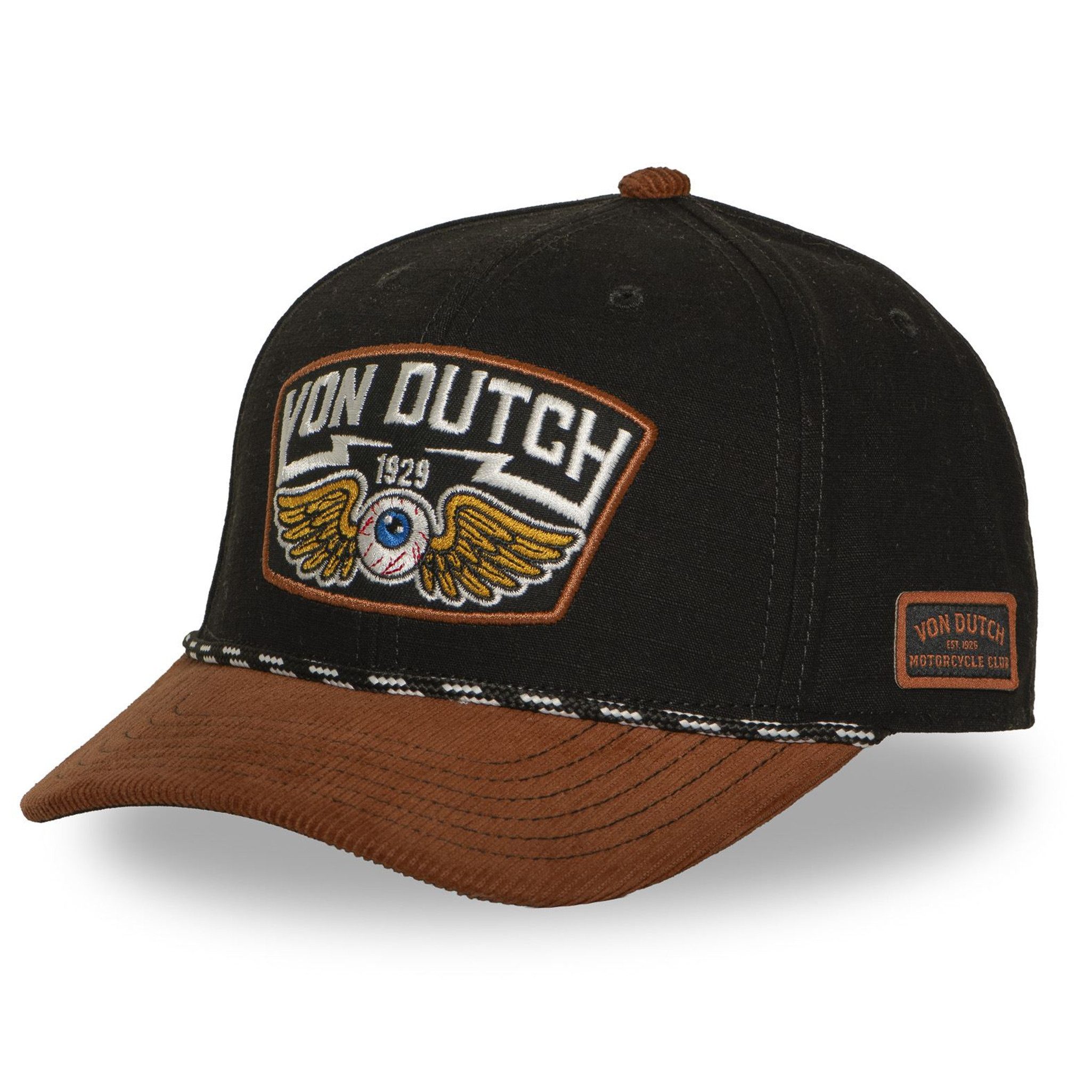 Von Dutch Trucker Cap Von Dutch Originals Trucker Cap - SEMI-CURVED (Basecap, Basecap, Meshcap, Trucker Kappe)