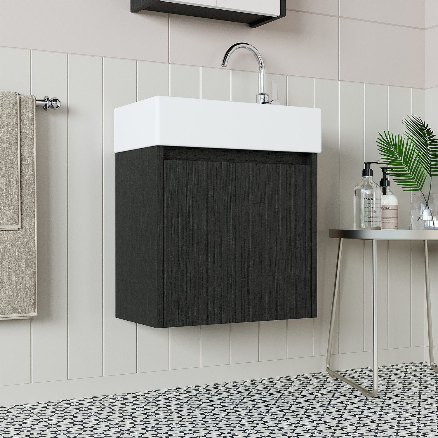 Roomart Badmöbel-Set MINI 50, (Komplett-Set für günstig online kaufen