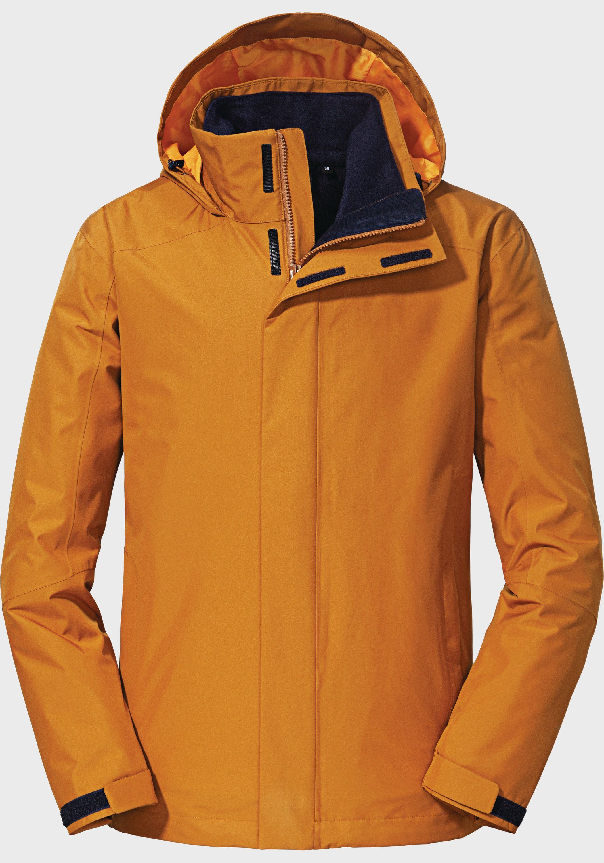Partinello Schöffel M Doppeljacke orange Jacket 3in1