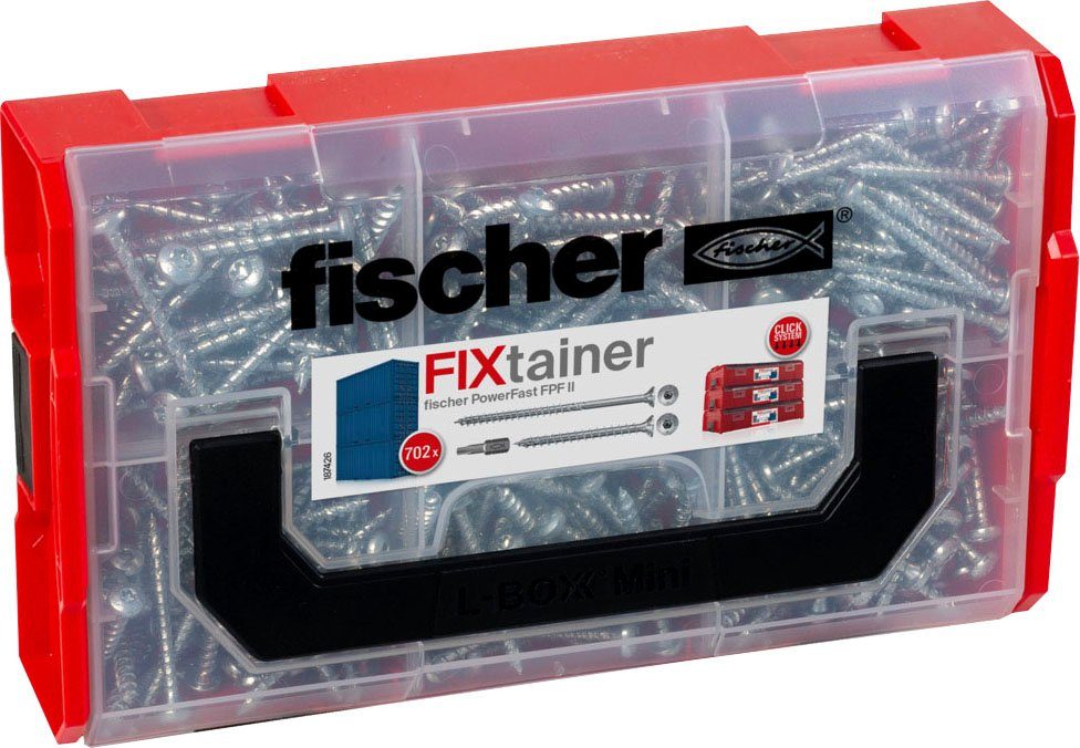 Spanplattenschraube FixTainer PowerFast II SK TG/VG TX