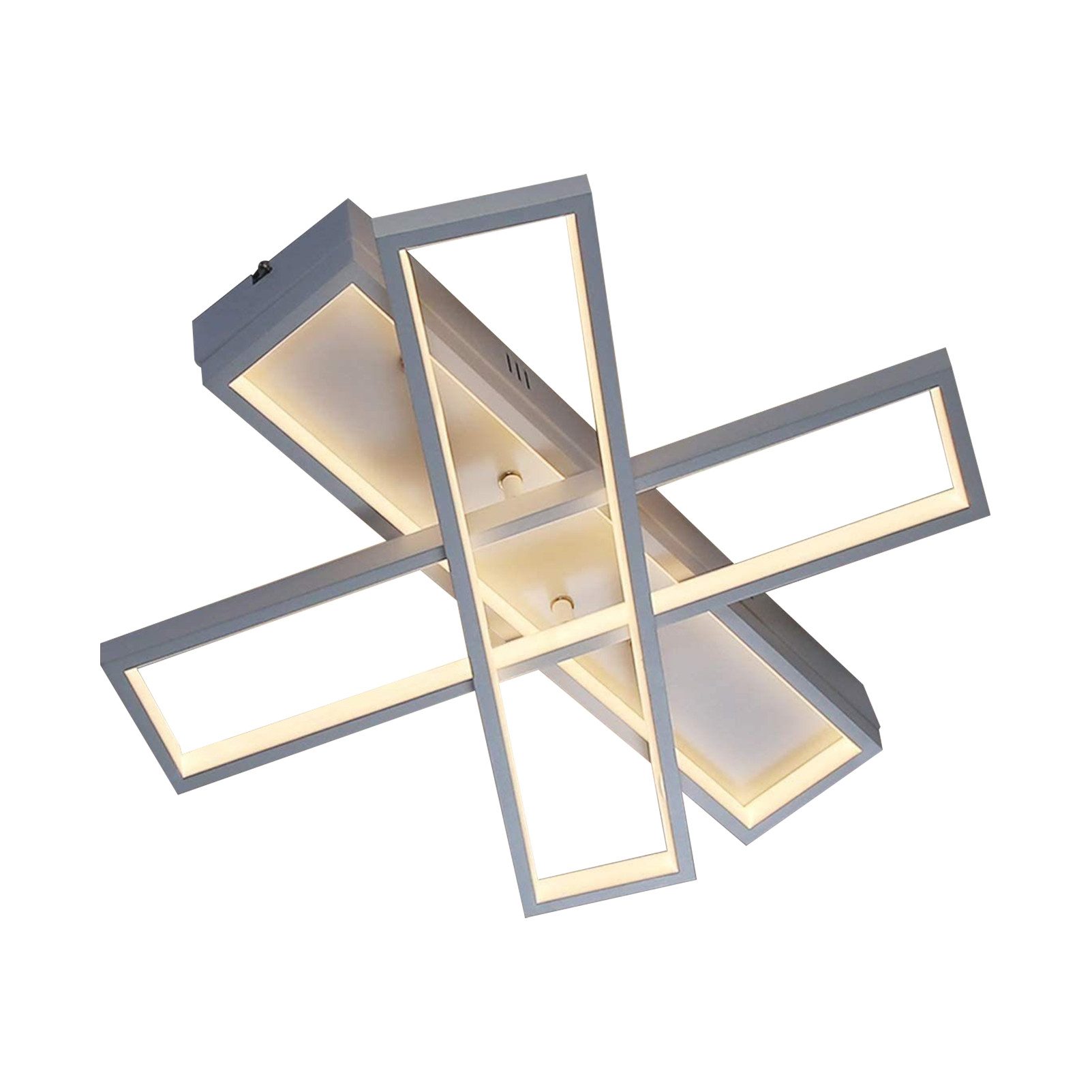 ZMH LED Deckenleuchte Dimmbar Innen Kronleuchter für Wohnzimmer Büro Küche, LED fest integriert