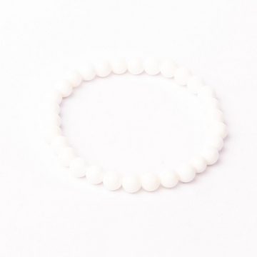 Vascavi Armband Shell Edelstein, Made in Germany, Naturstein, Chakrastein, 6 mm oder 8 mm