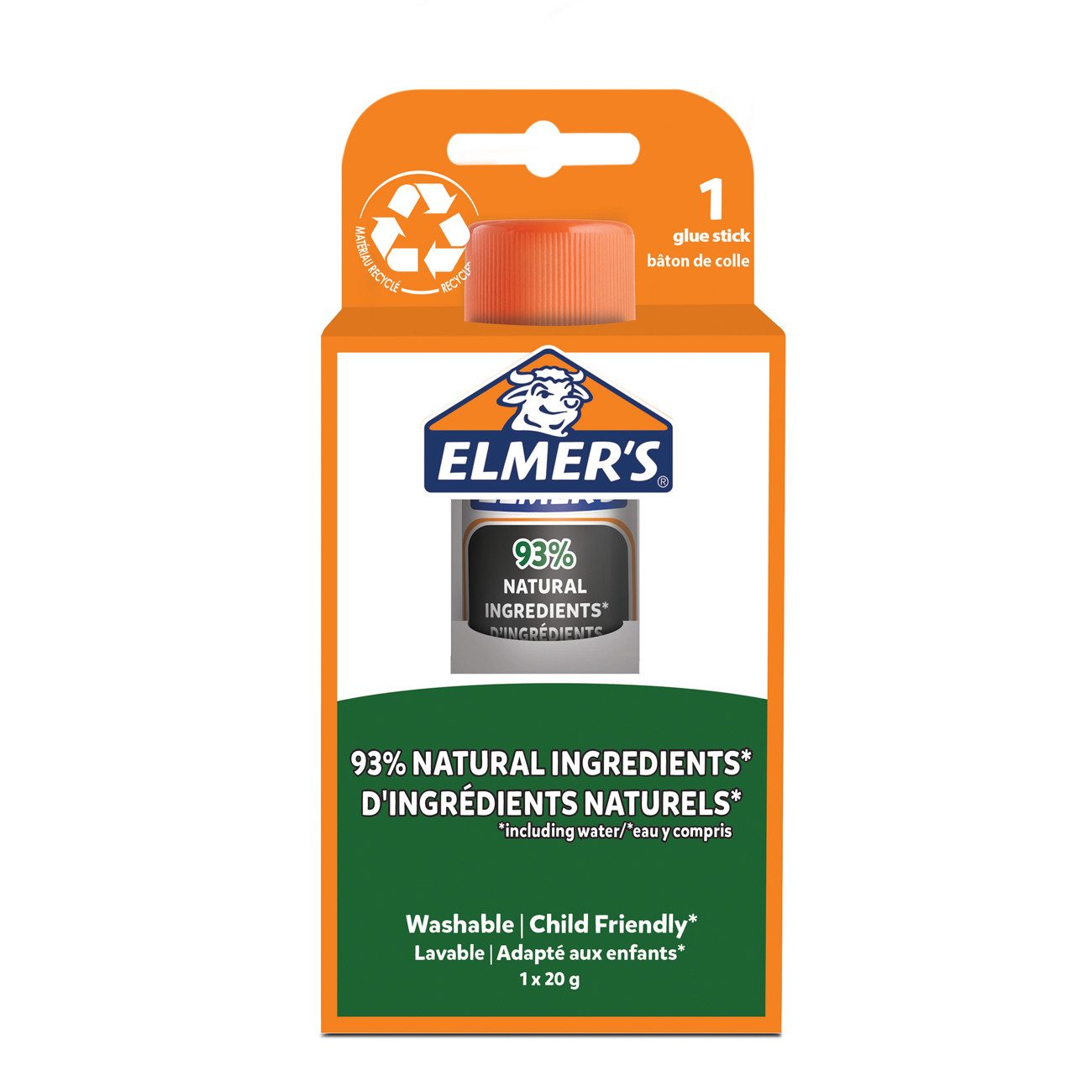 Elmer's Zeichenlineal ELMER'S 2136691 ELMER'S Klebestift Pure Glue, 20 g, 1er Blister