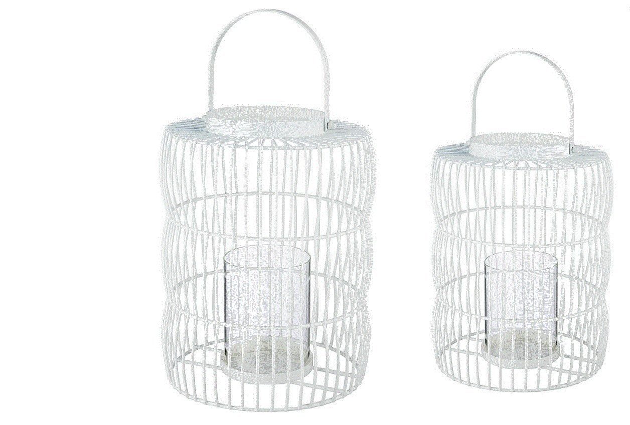 GILDE Hängewindlicht Windlicht "Stage" Höhe 44 cm oder 35cm