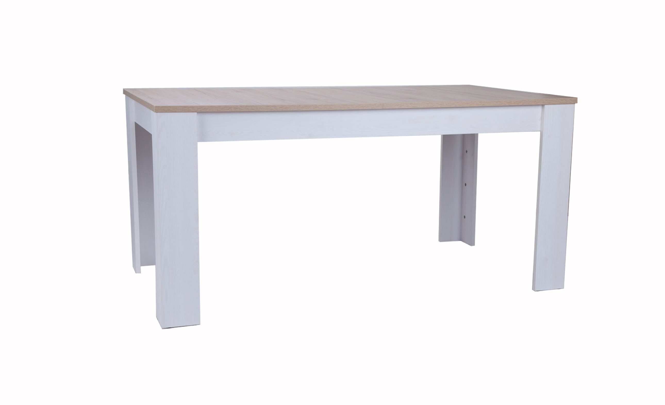 freiraum Kulissentisch Romance, (ausziehbar) in San Remo hell - 160(200cm)x76x90cm (BxHxT)