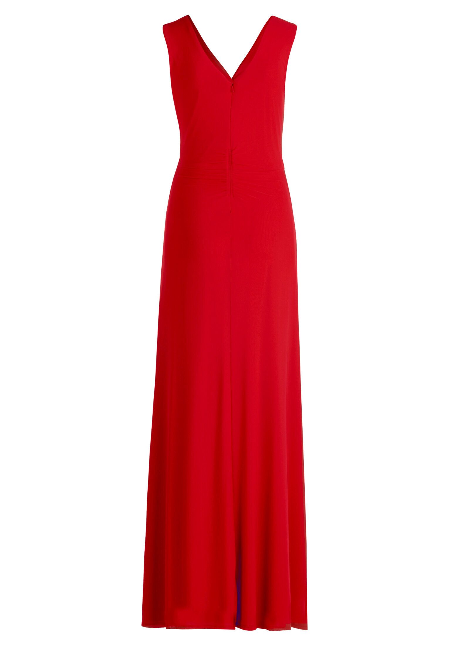 Vera Mont Abendkleid Damen mit V-Ausschnitt Falten