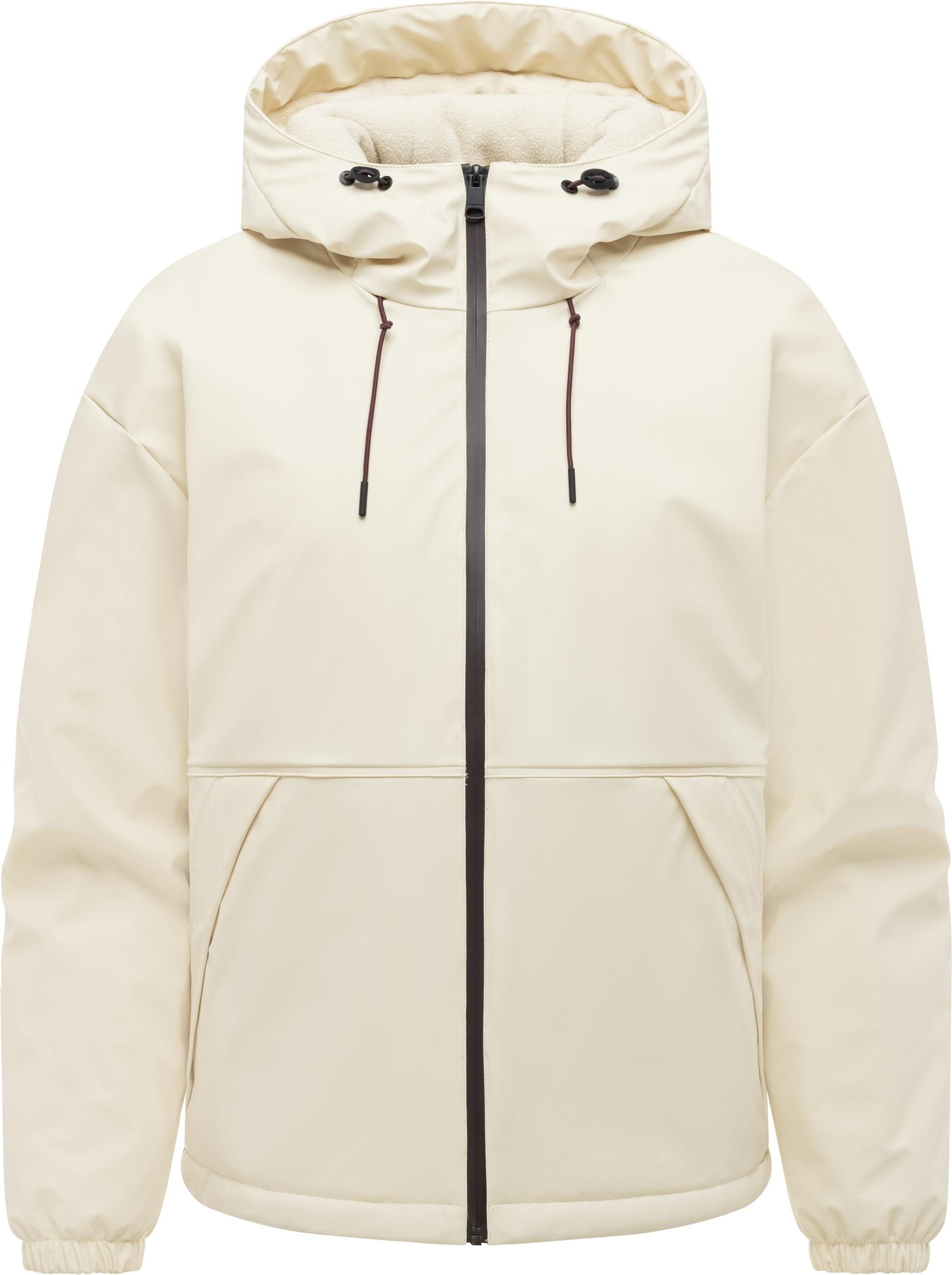 Ragwear Regenjacke Cezzy Rainy Warm Y Warm gefütterte wasserdichte winddichte Jacke