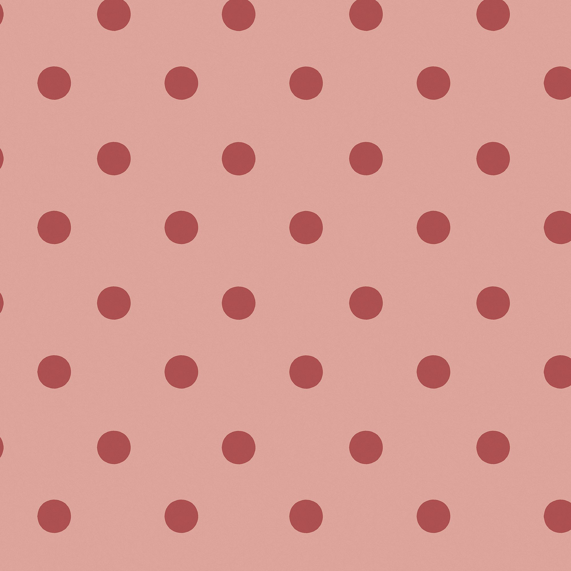 Cath Kidston Vliestapete Button Spot, glatt, gepunktet, (1 St), 10mx52cm (ca. 5m2)