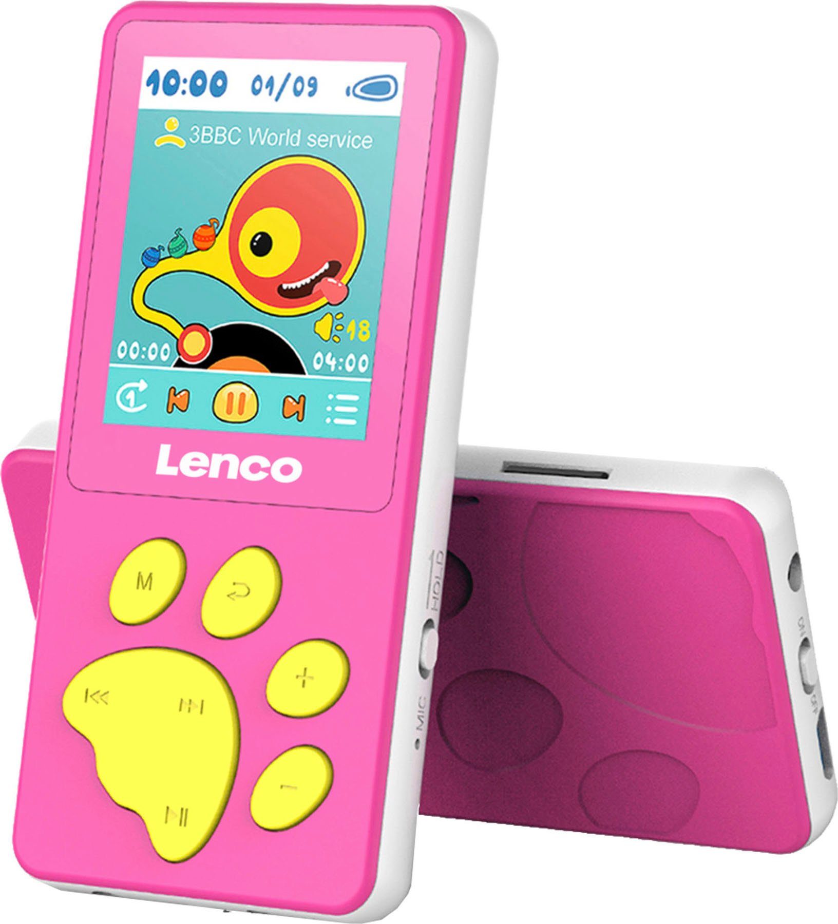 MP3-Player MP4-Player Pink (128 GB) Lenco Xemio-560
