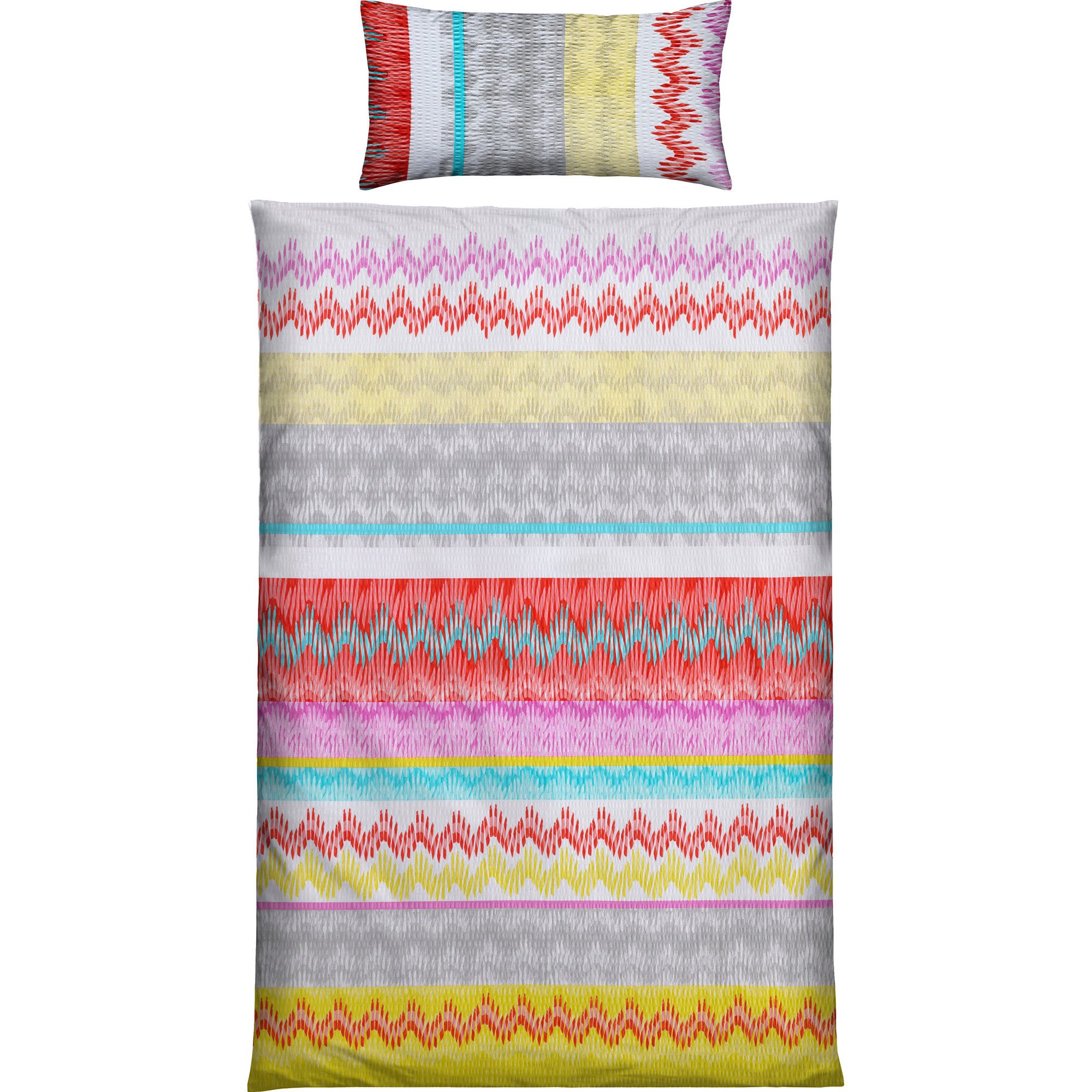 Erwin Müller Bettwäsche Bettwäsche, Seersucker, Grafik günstig online kaufen