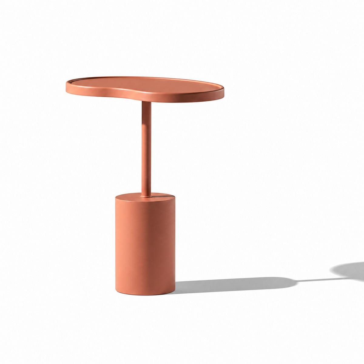 JVmoebel Beistelltisch Beistelltisch modern rosa weiß 2er Set praktisch Schlafzimmer, Made in Europa