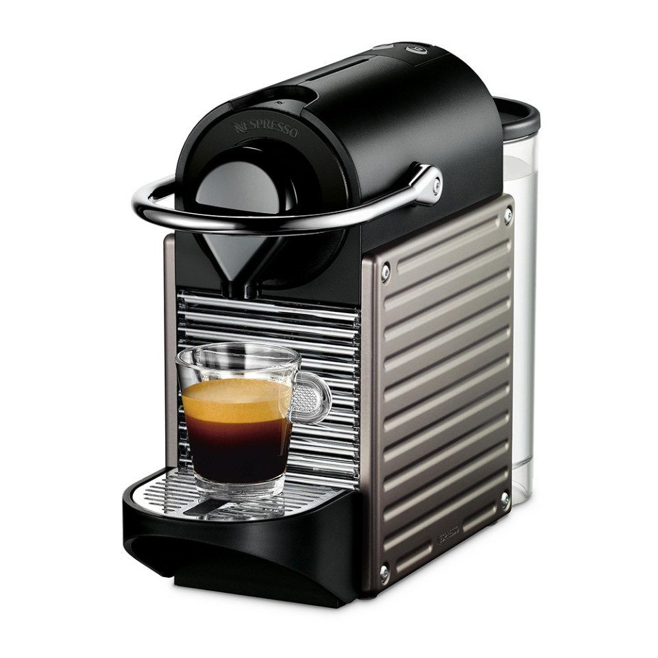 Kapselmaschine Nespresso Pixie Nespresso Titan Kaffeemaschine