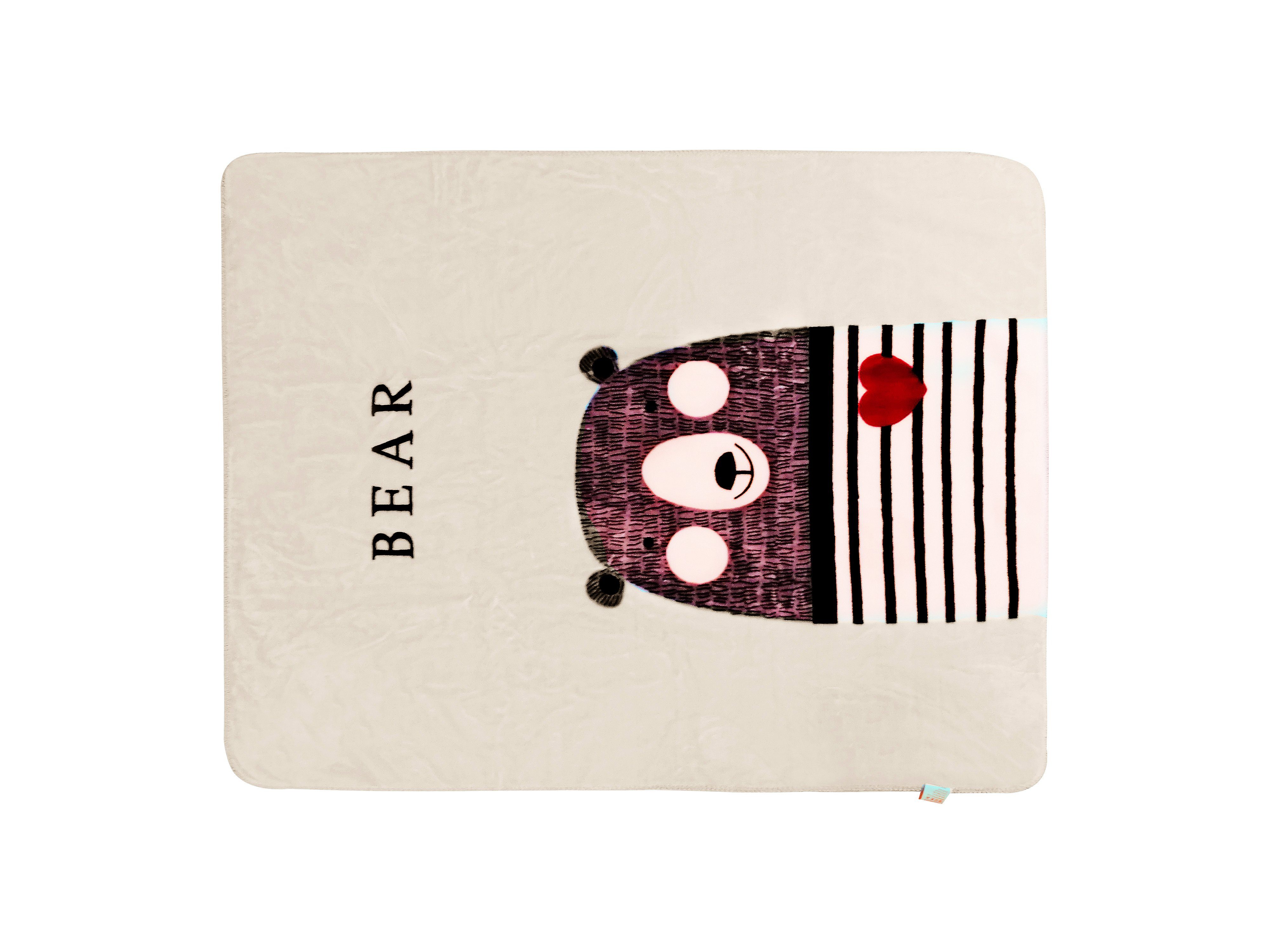 Babydecke Kuscheldecke Baby Garden Bear