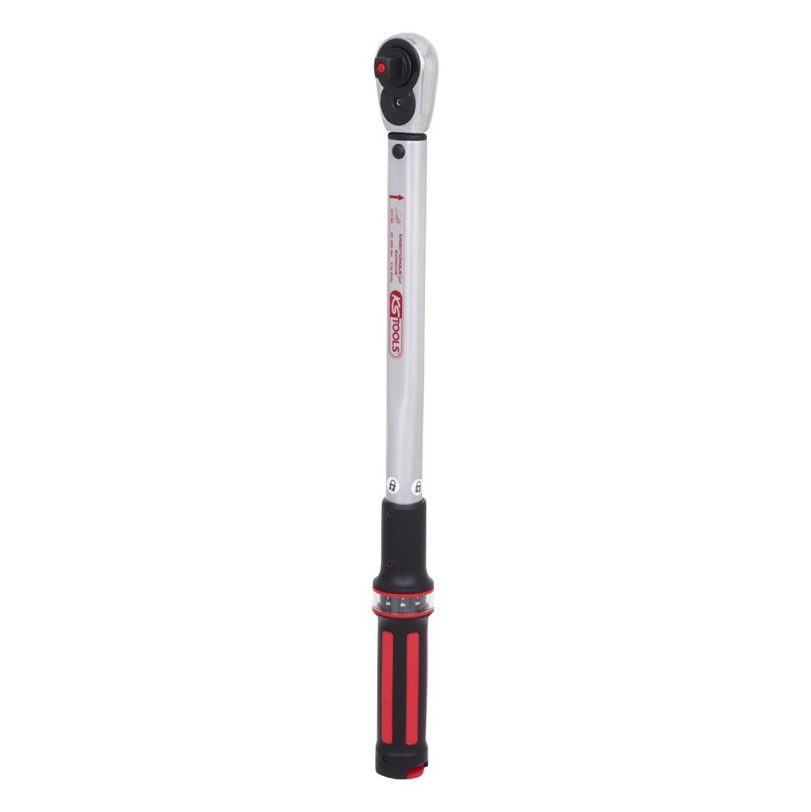 KS Tools Drehmomentschlüssel ERGOTORQUE precision Ratschen Drehmomentschlüssel 1/2" 40 - 200 Nm 50