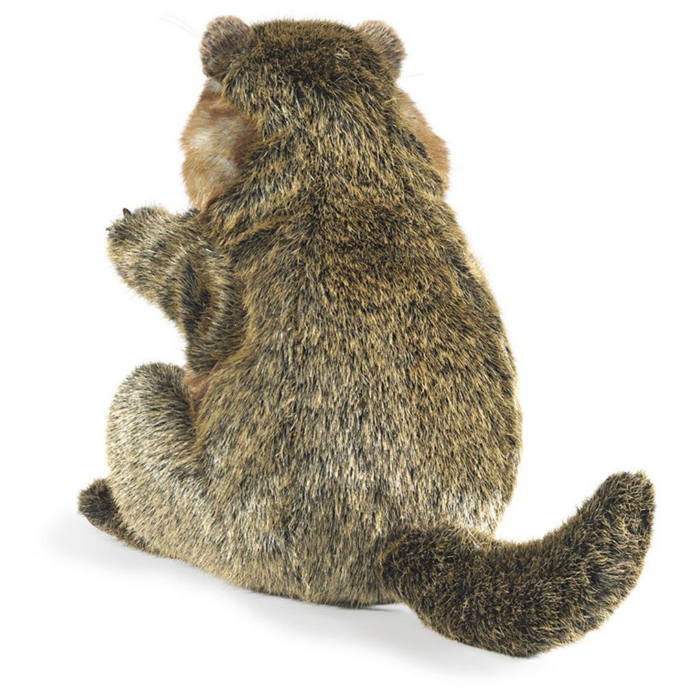 Folkmanis Handpuppen Handpuppe Folkmanis Handpuppe Murmeltier 3169 (Packung)