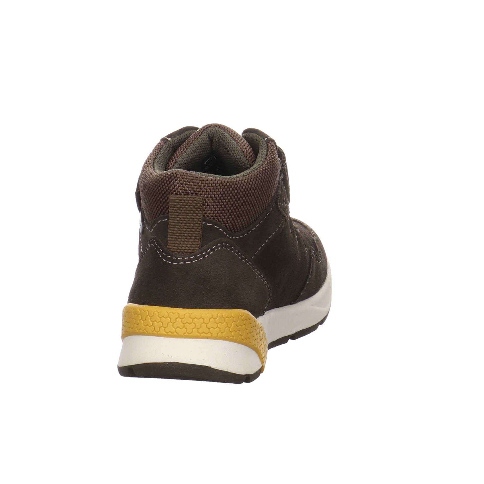 grün Jungen Schnürhalbschuhe Ronald-Tex 049296 Lurchi Sneaker Leder-/Textilkombination Boots