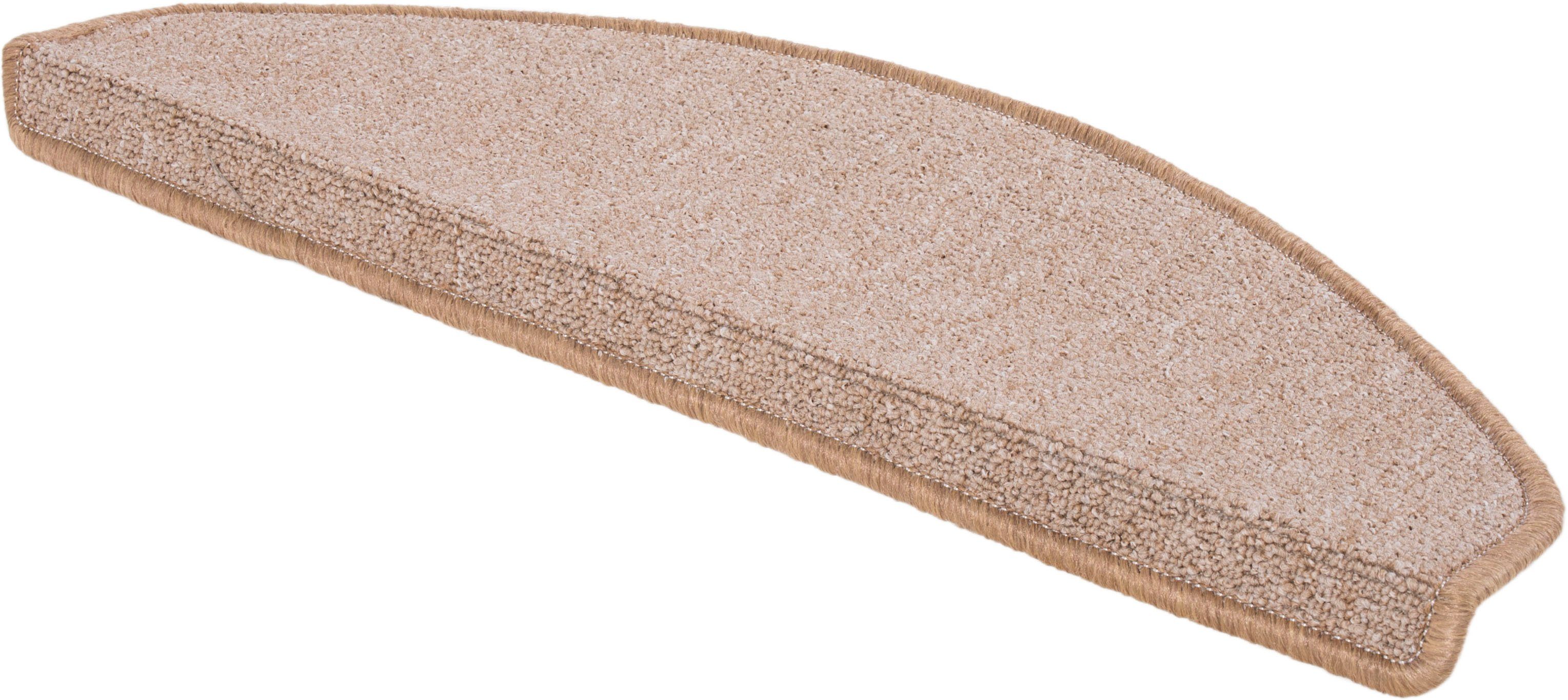 Andiamo Stufenmatte Bob, Made in Poland, halbrund, Höhe: 4,5 mm, melierte Schlinge, selbstklebend, Set mit 2 Stück oder 15 Stück
