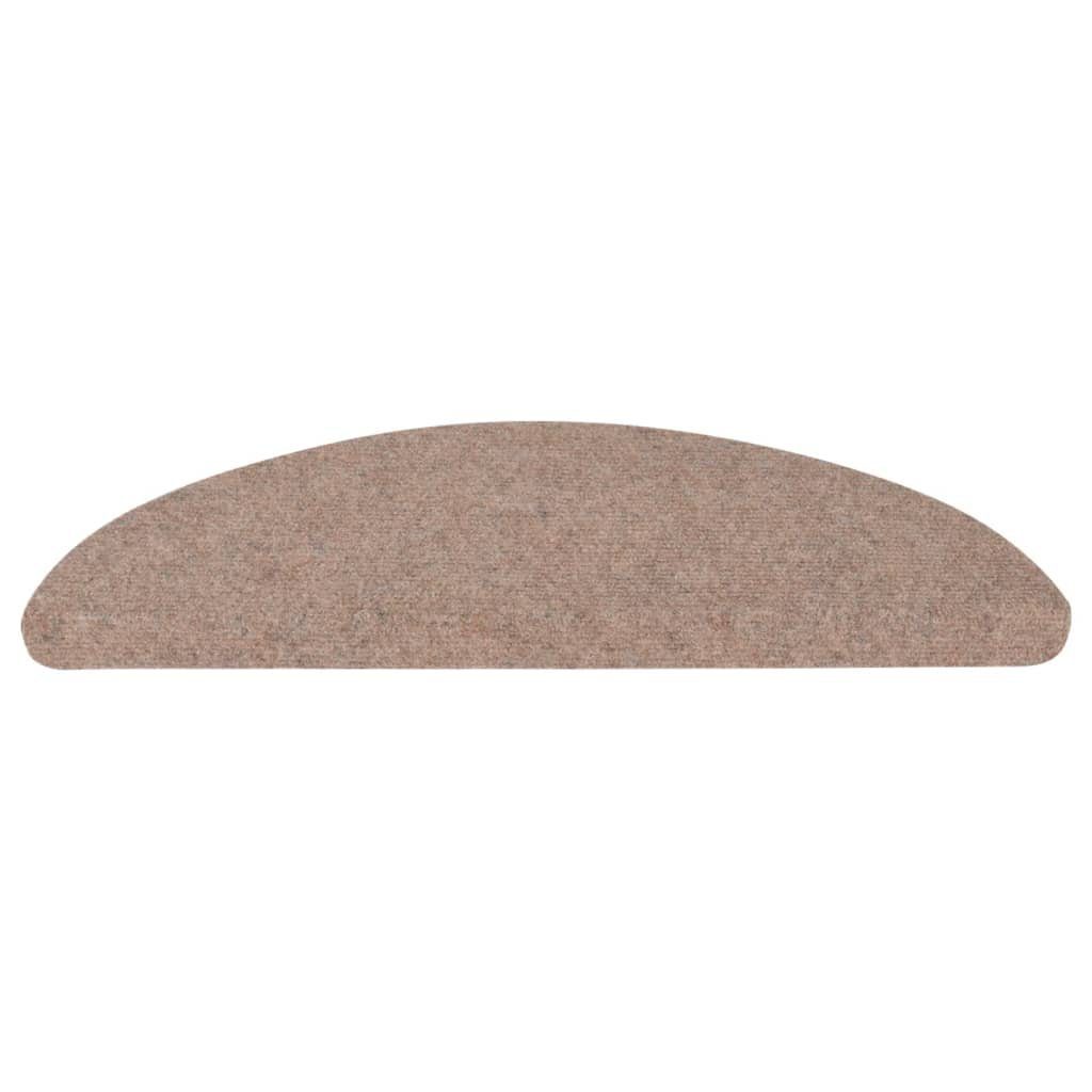 vidaXL Stufenmatte Stufenmatten Selbstklebend 15 Stk. 65x22,5x3,5 cm Beige, Hütte, Höhe: 3.5 mm – Bild 4 von 5