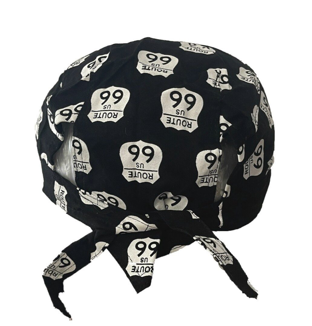 Westernlifestyle Bandana Route 66 Bandana Cap Get Your Kicks On Head Bandana Kopftuch Headwrap