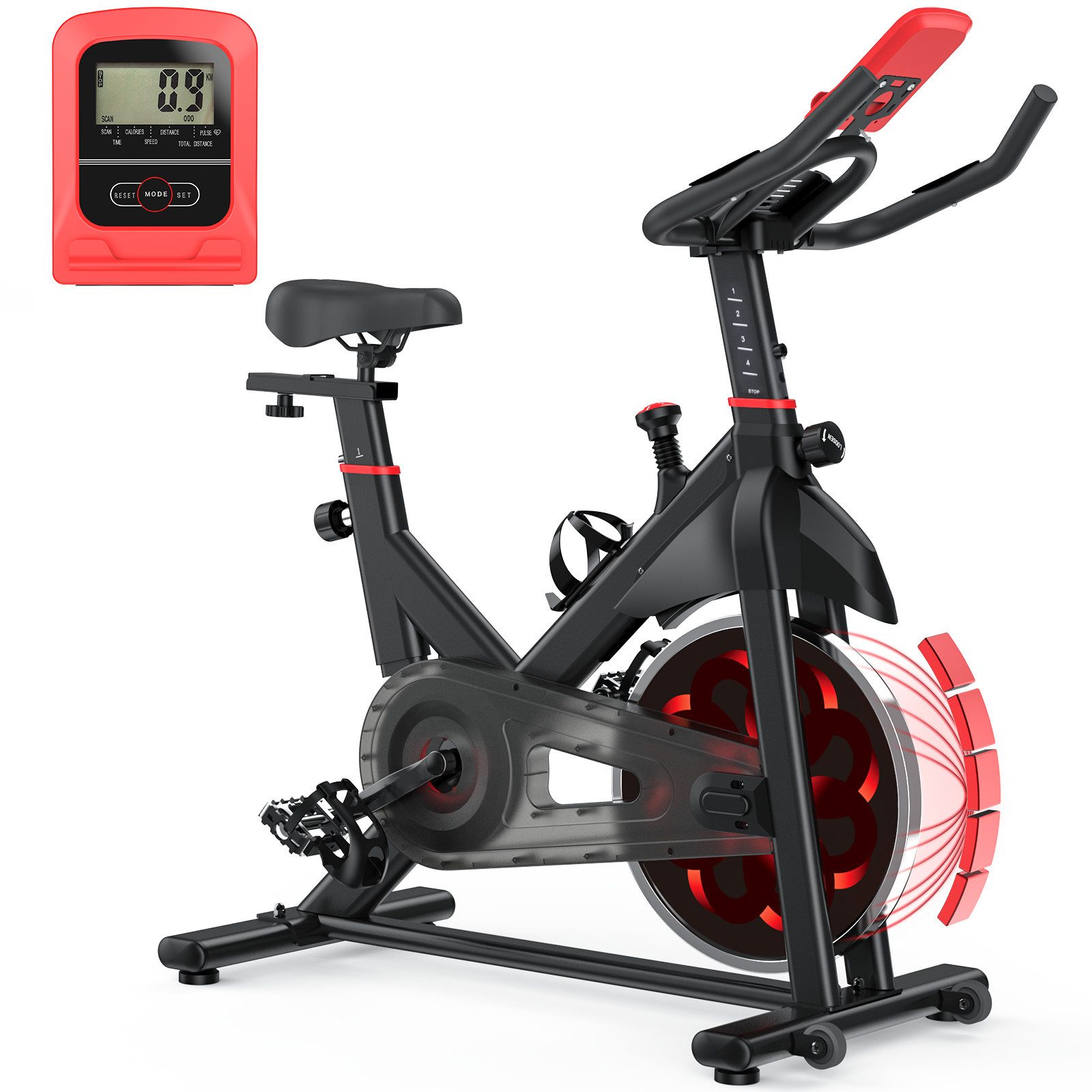 Heimtrainer Fahrrad - Fitness Fahrrad für Zuhause Fitness - Bikes Indoor