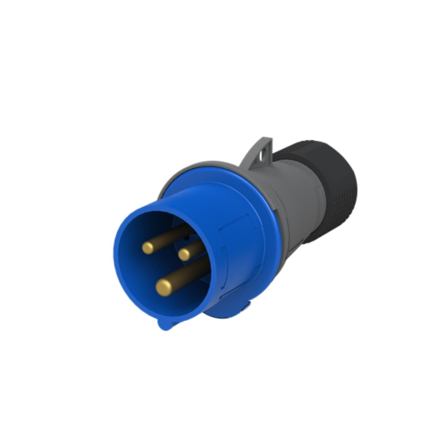 Amphenol CEE-Stecker Titel:16 Ampere CEE Steckverbinder 3-polig (2P+PE) Stift, Kodierung 6, (CEE Stromverteiler)