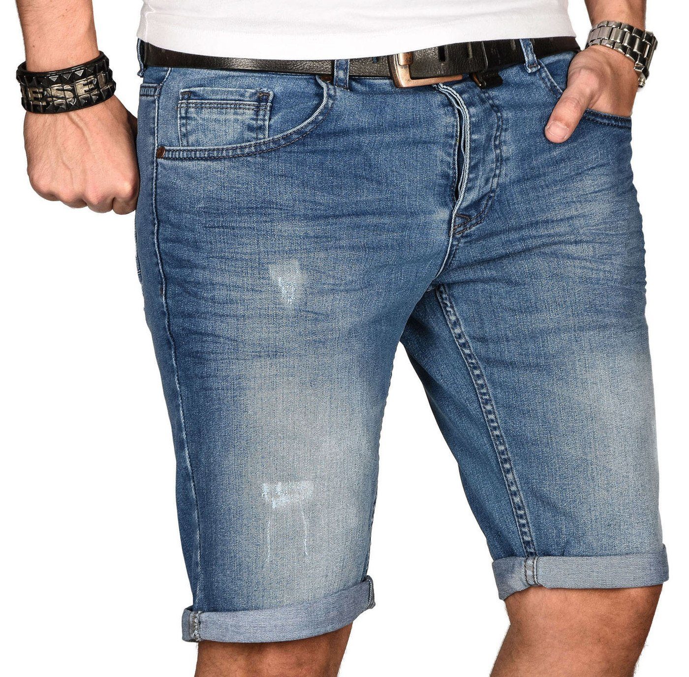 Alessandro Salvarini Shorts A. Salvarini Herren Shorts AS100 - AS109 Multi günstig online kaufen