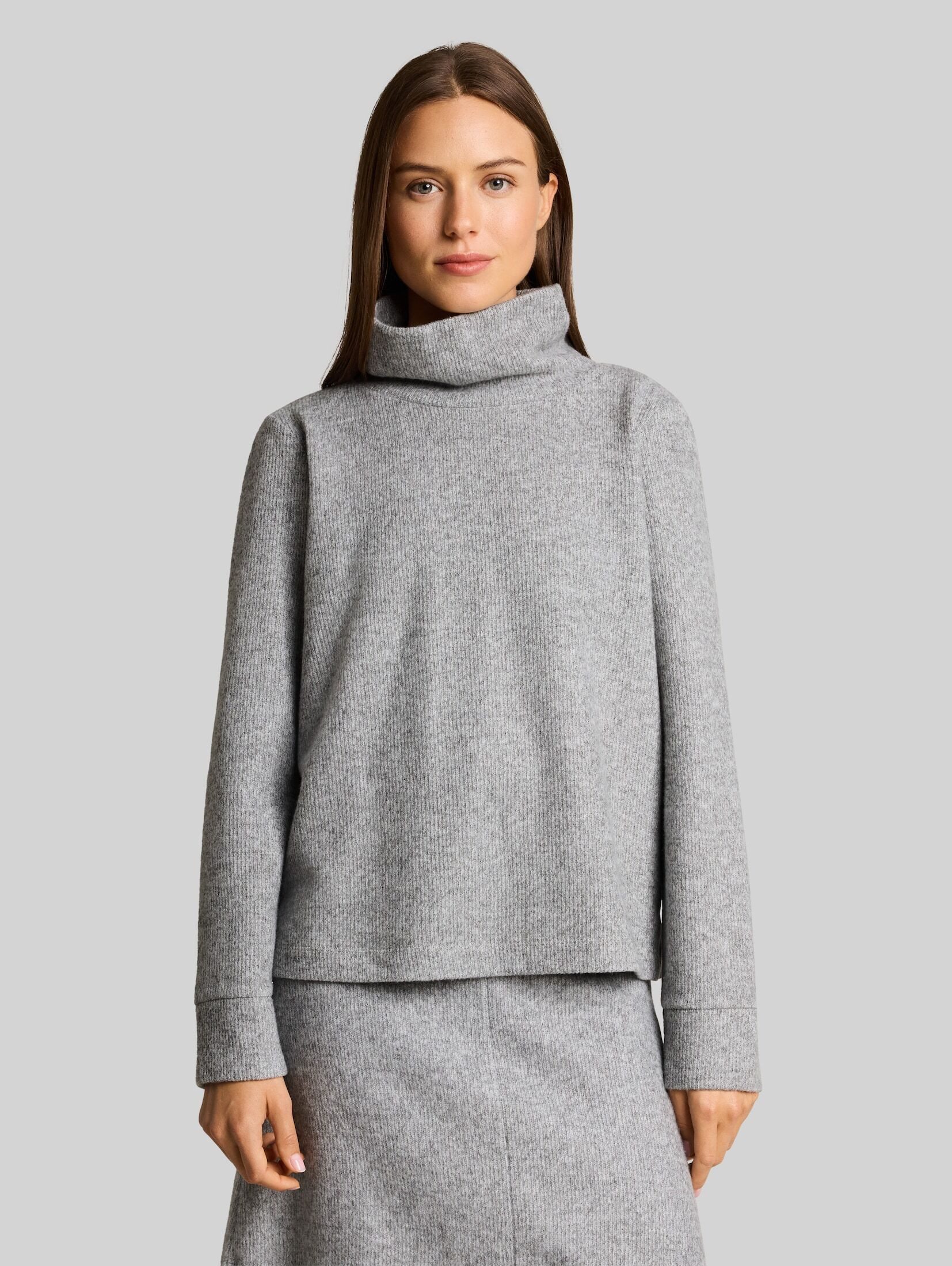 TOM TAILOR Sweatshirt Strick & Sweatshirts Cosy Sweatshirt mit Deko-Knopfleiste