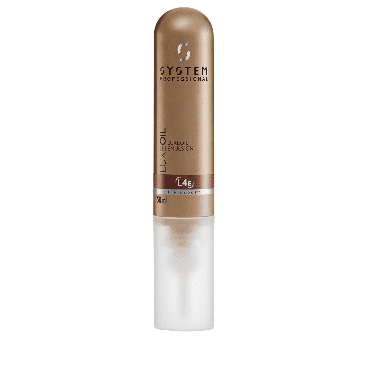 System Professional Haarkur System Professional LuxeOil Keratin Emulsion L4E 50 ml – Intensivpfleg, 1-tlg., Professionelle Salon Pflege