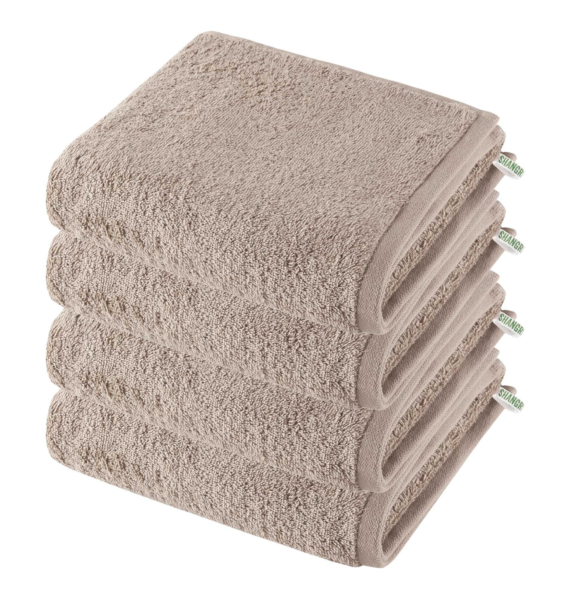 Shangrila Handtuch Set, Frottee (Set, 4-St), Premium Qualität »Montreal« 2020102-4
