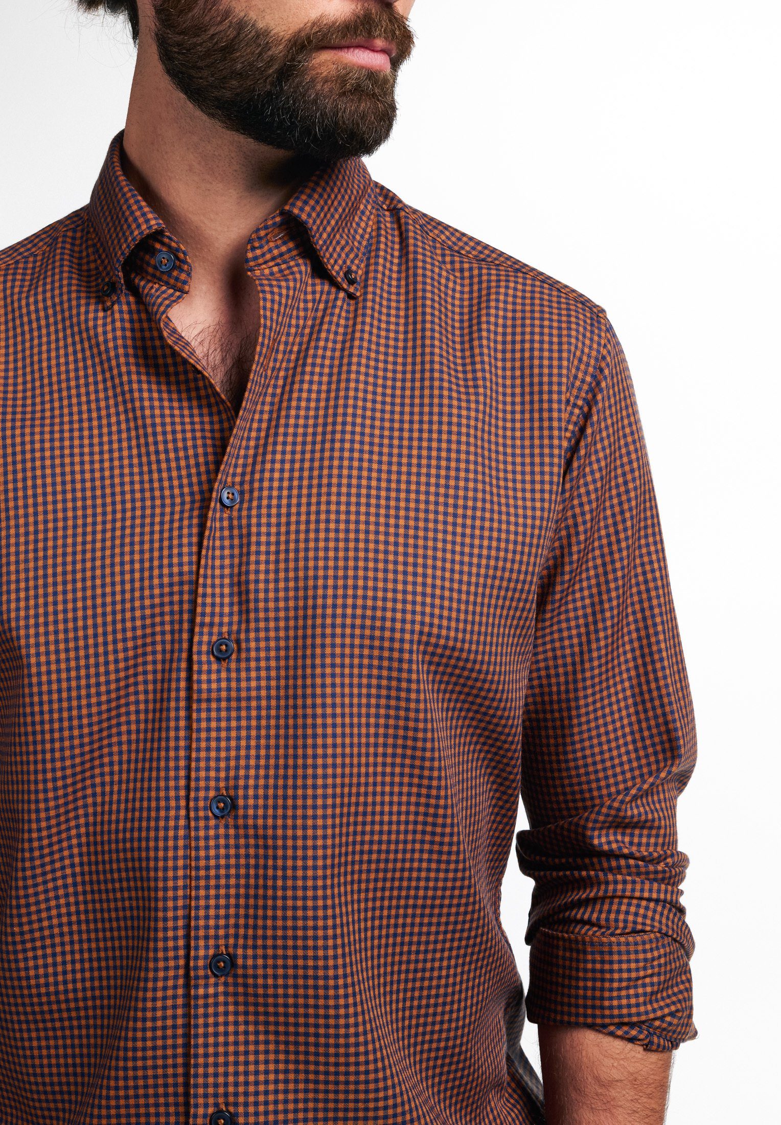 Eterna Langarmhemd REGULAR FIT EASY IRON (bügelleicht)