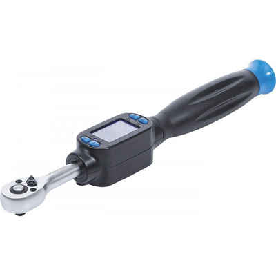 BGS Drehmomentschlüssel technic 952 6,3 mm (1/4 Zoll) 6 - 30 Nm - Digitaler Drehmomentschlüssel - schwarz/blau