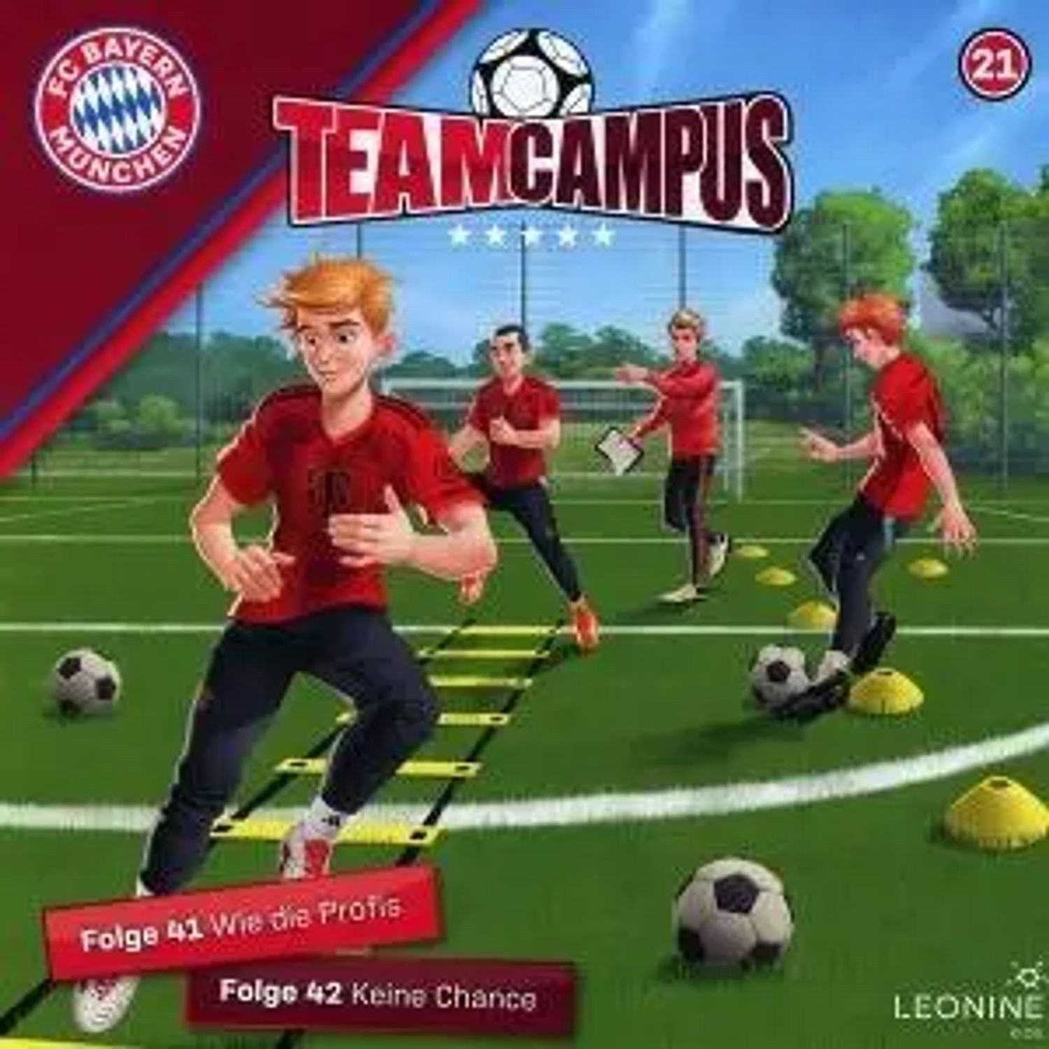Leonine Hörspiel FC Bayern Team Campus (Fußball) (CD 21)