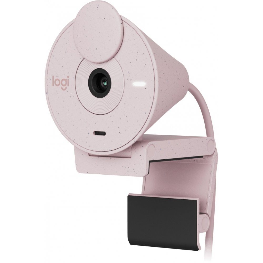Logitech Brio 300 - Webcam Rose - Webcam