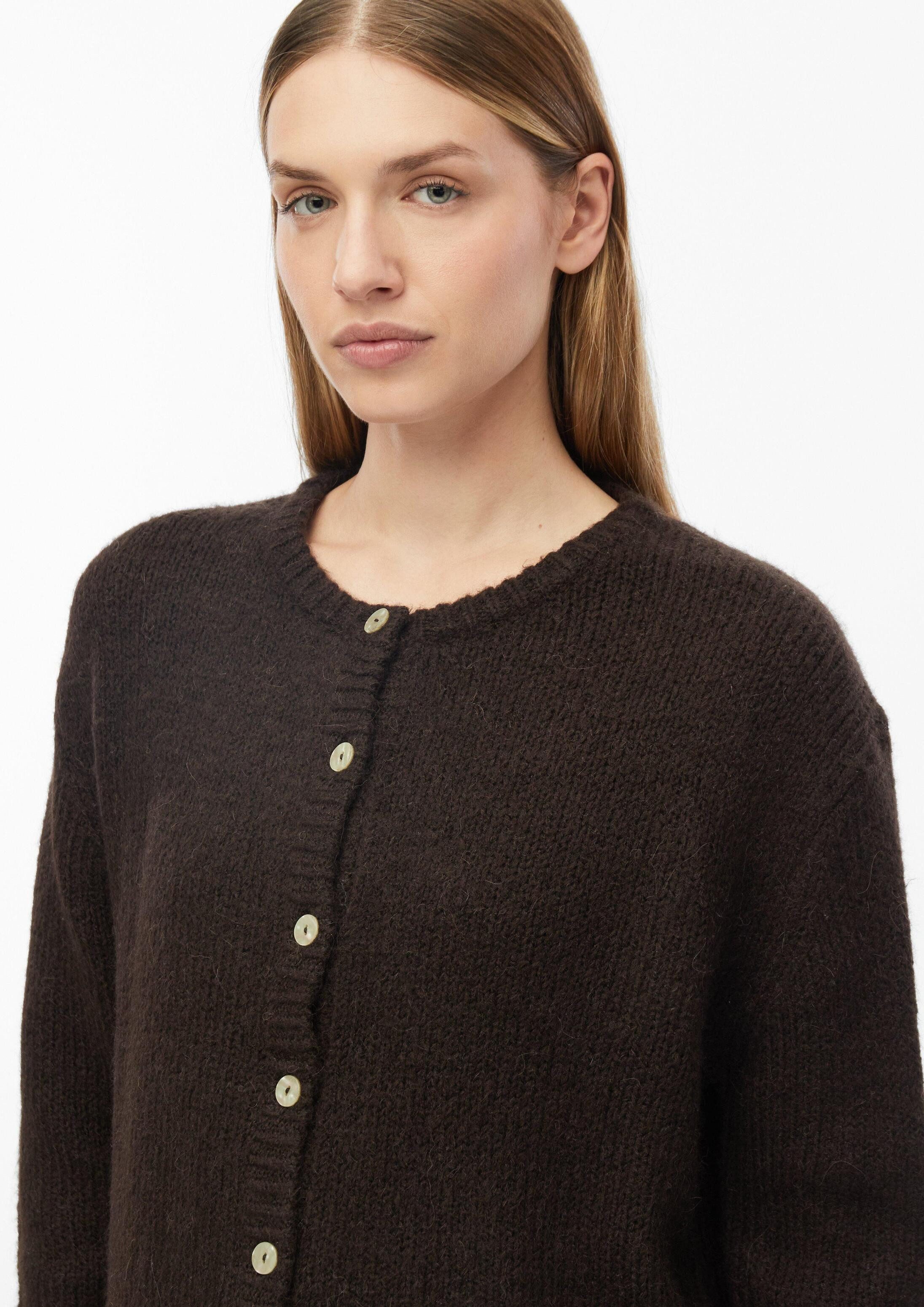 s.Oliver Cardigan Strickjacke Weiche Strickjacke aus Alpakamix – Bild 3 von 5