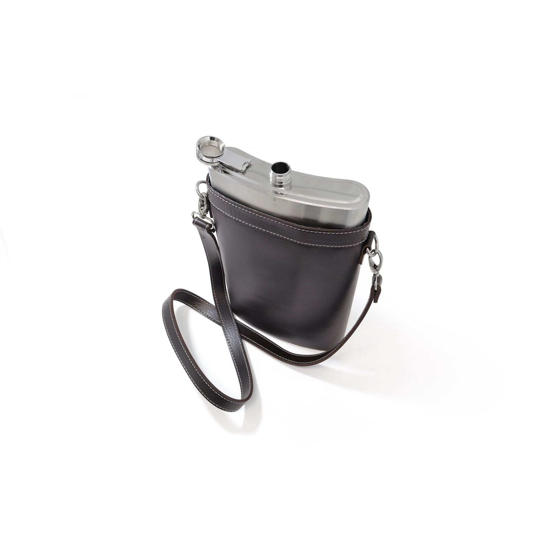 Origin Outdoors Flachmann Origin Outdoors Flachmann „Buddy“ 1,8 L Edelstahl mit Tasche